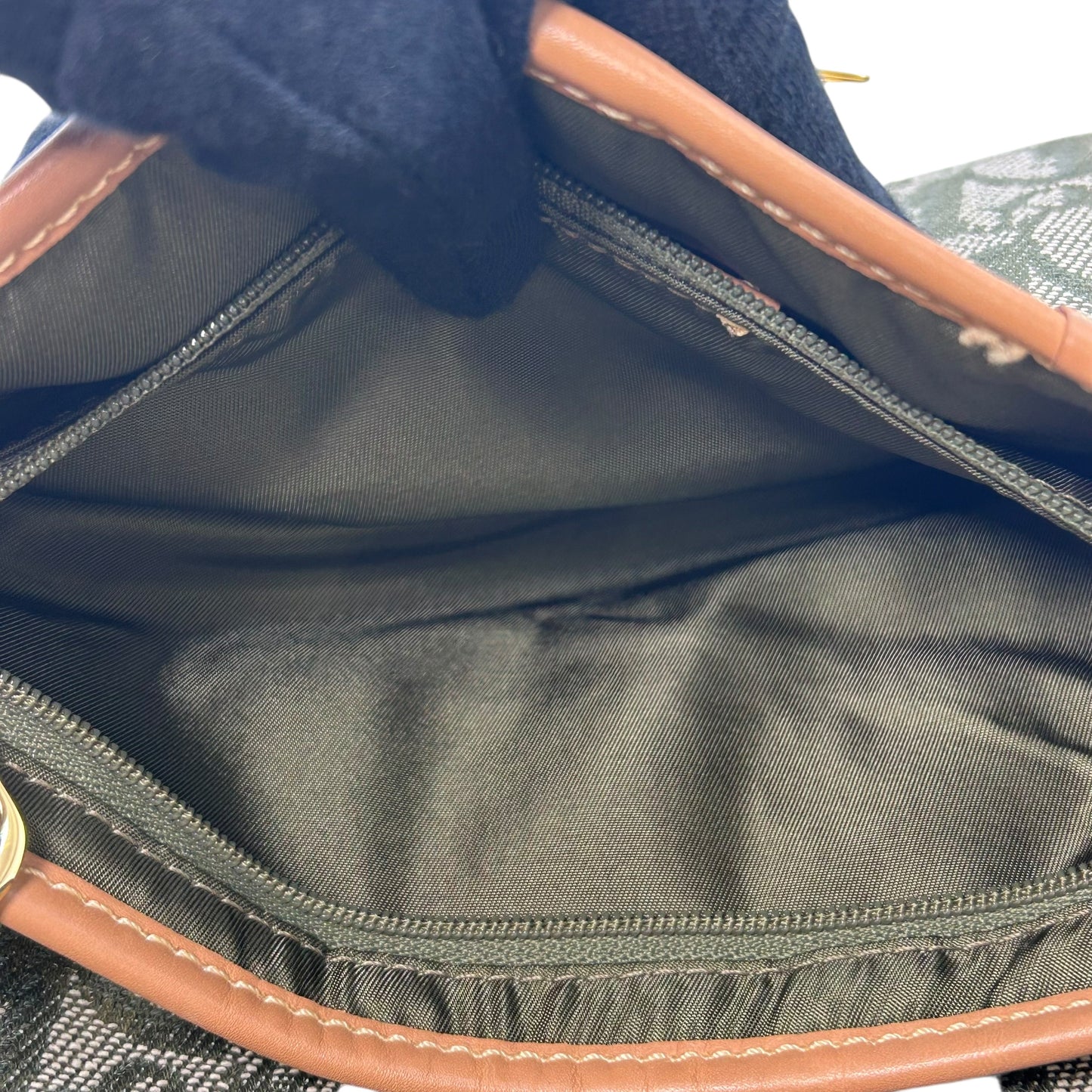 Dior Saddle Trotte canvas Shoulder Bag