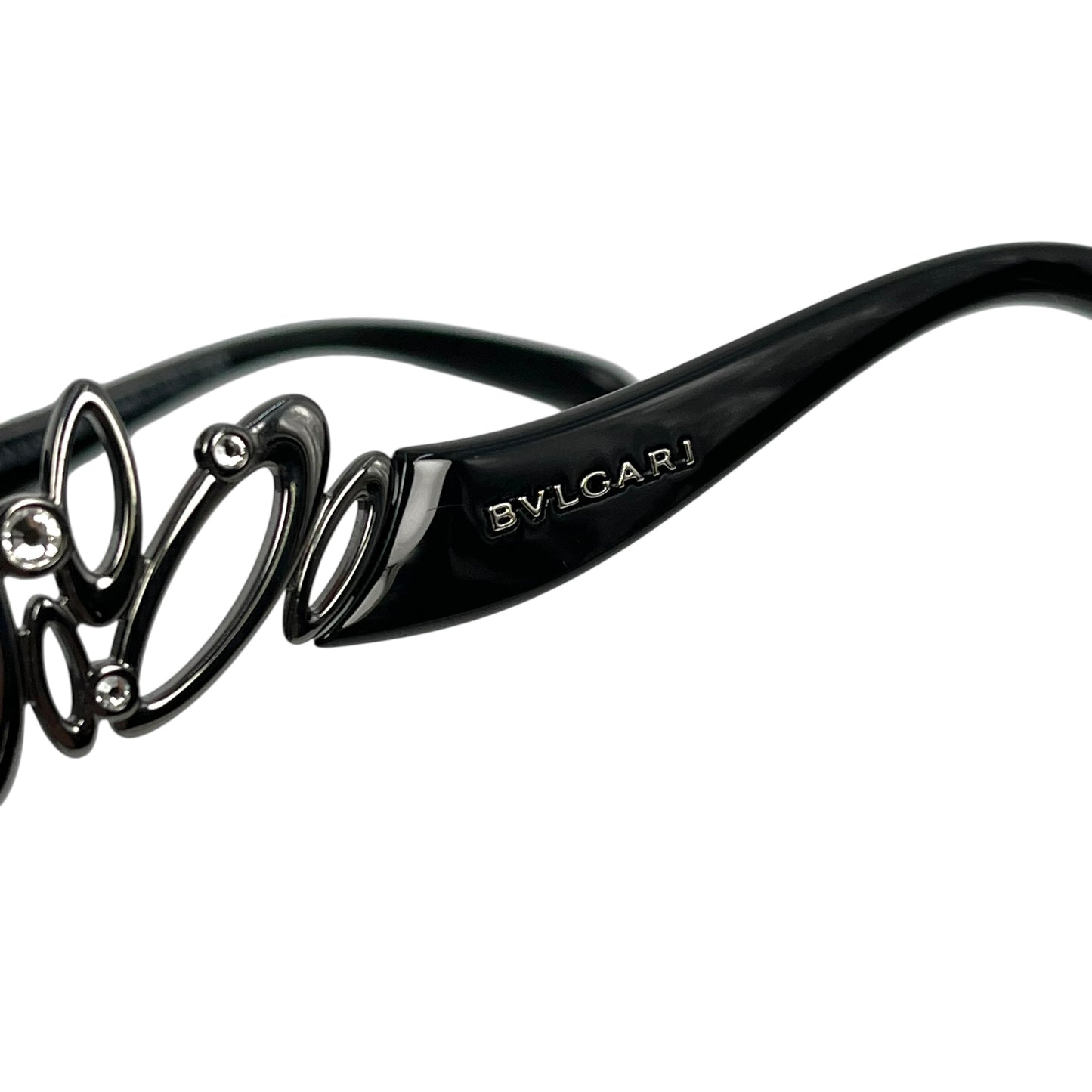 BVLGARI Rhinestone Sunglasses