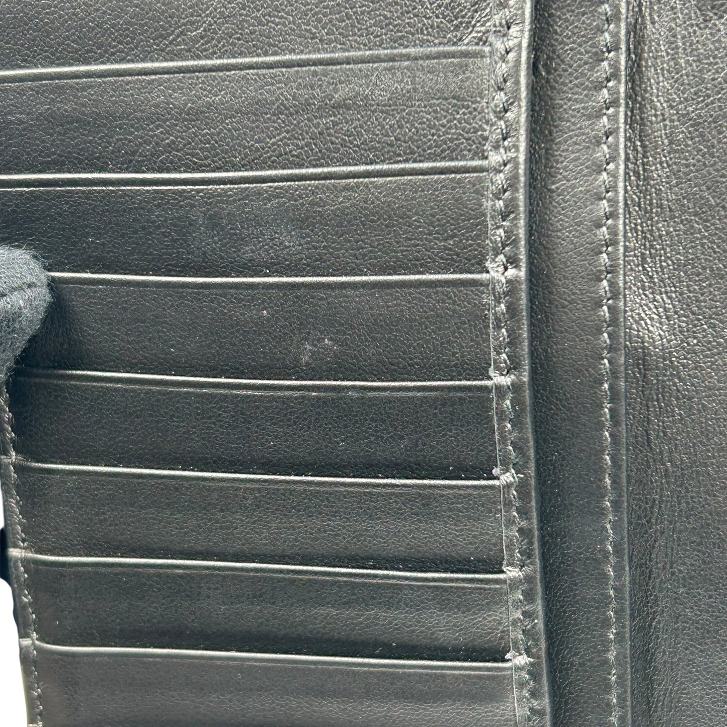 Dior Oblique Vertical Long Wallet - Black