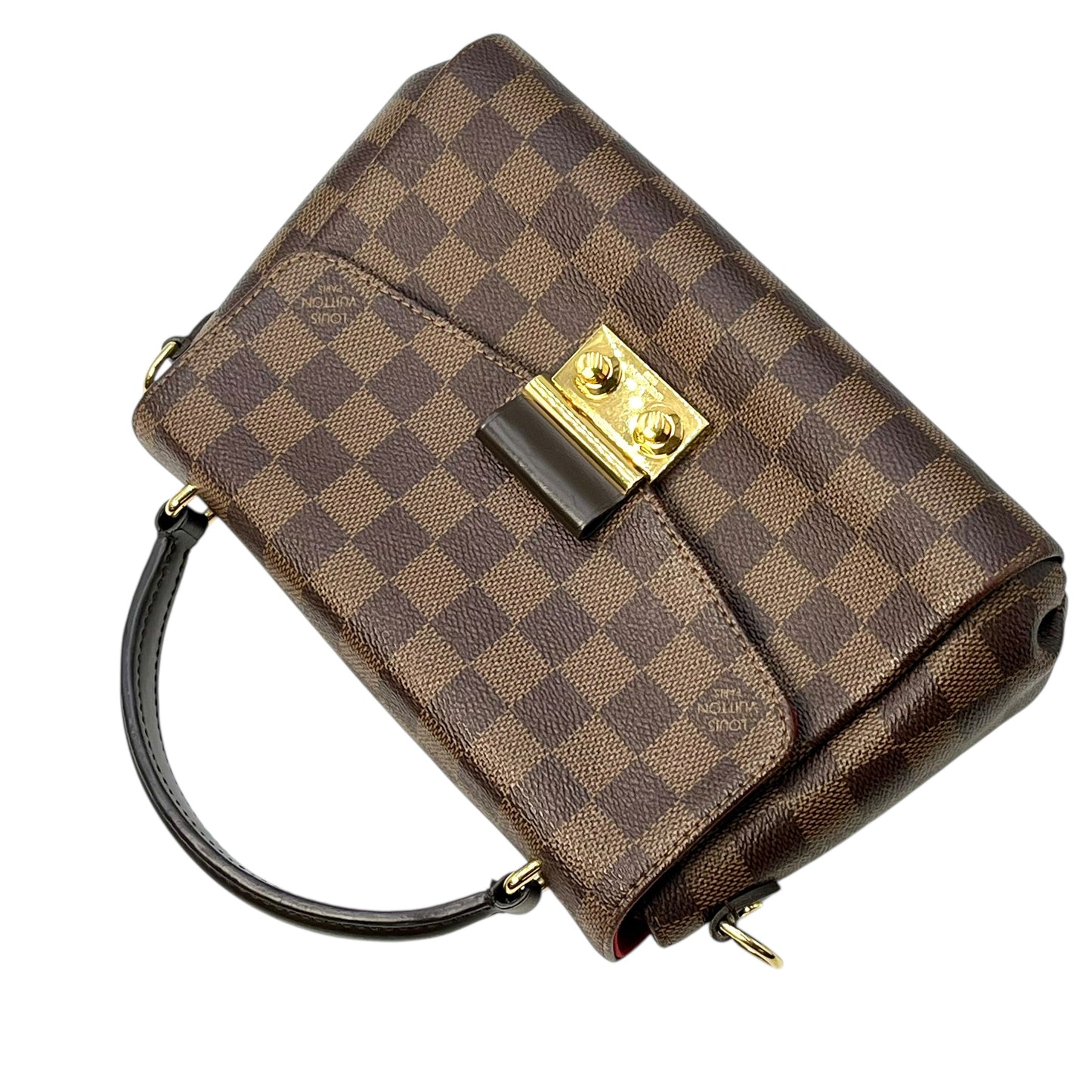 Louis Vuitton Monogram Croisette PM 2way Hand Bag - Brown
