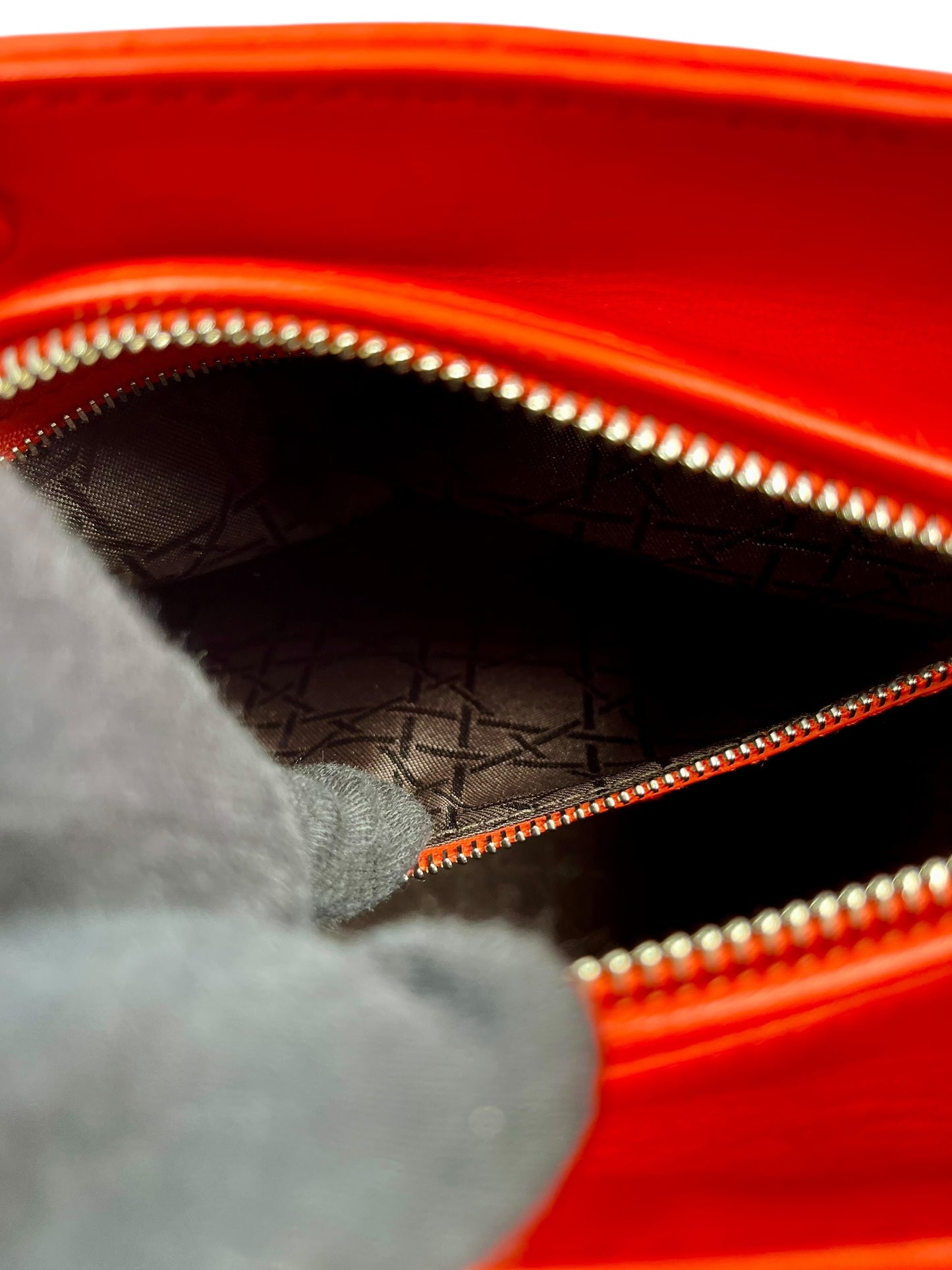 Dior Lady Dior 2way Bag - Orange