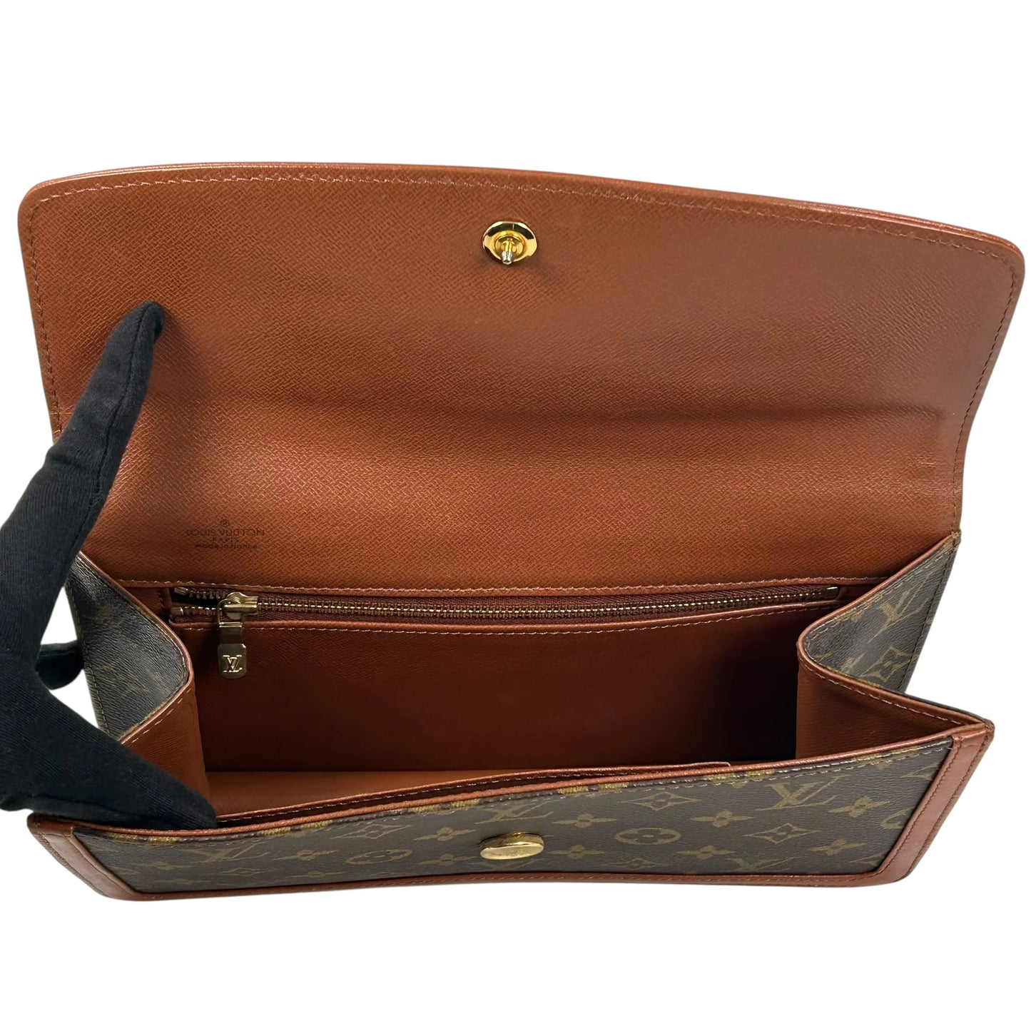 Louis Vuitton Monogram Pochette Dame Clutch Bag - Brown