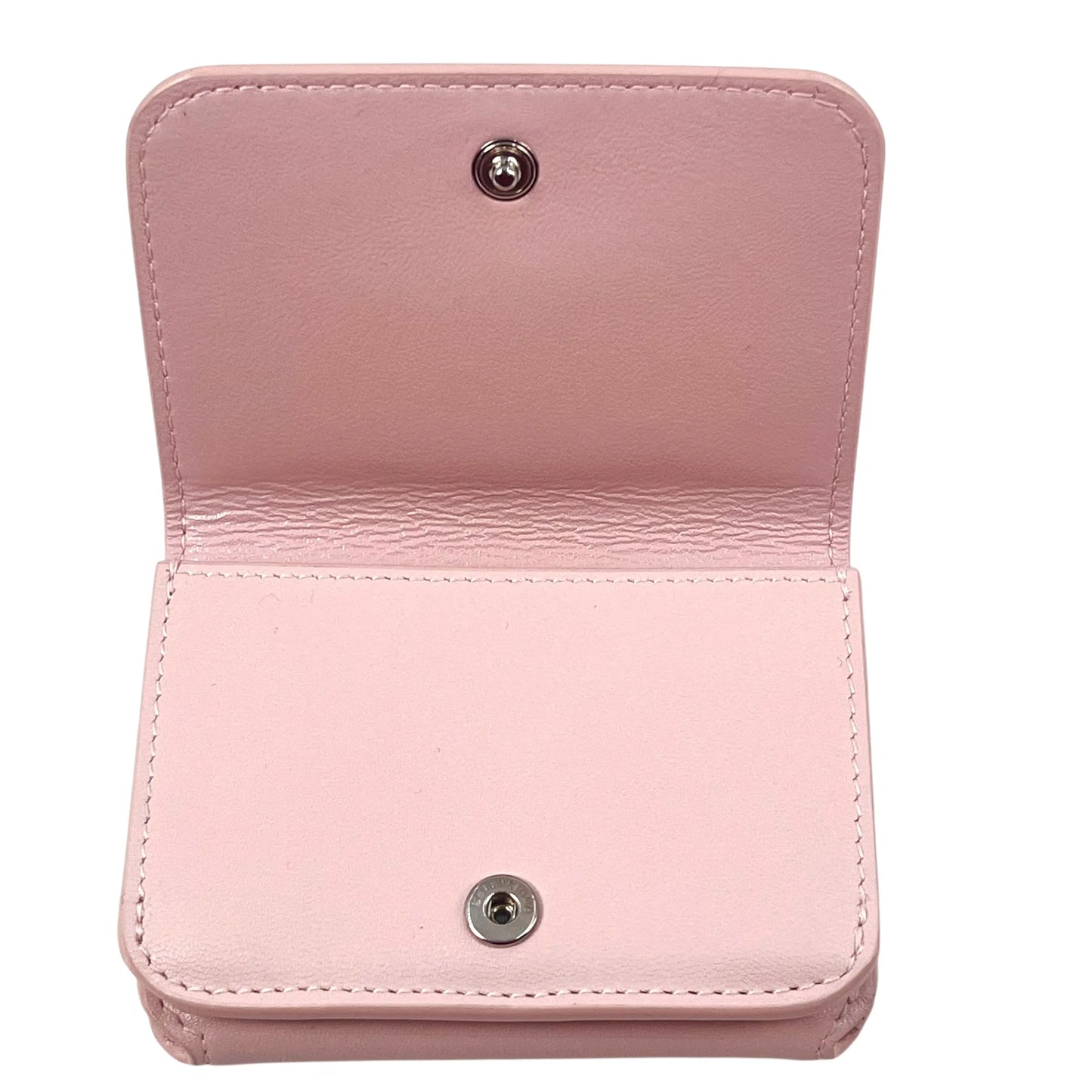 BALENCIAGA Mini Compact Wallet - Pink