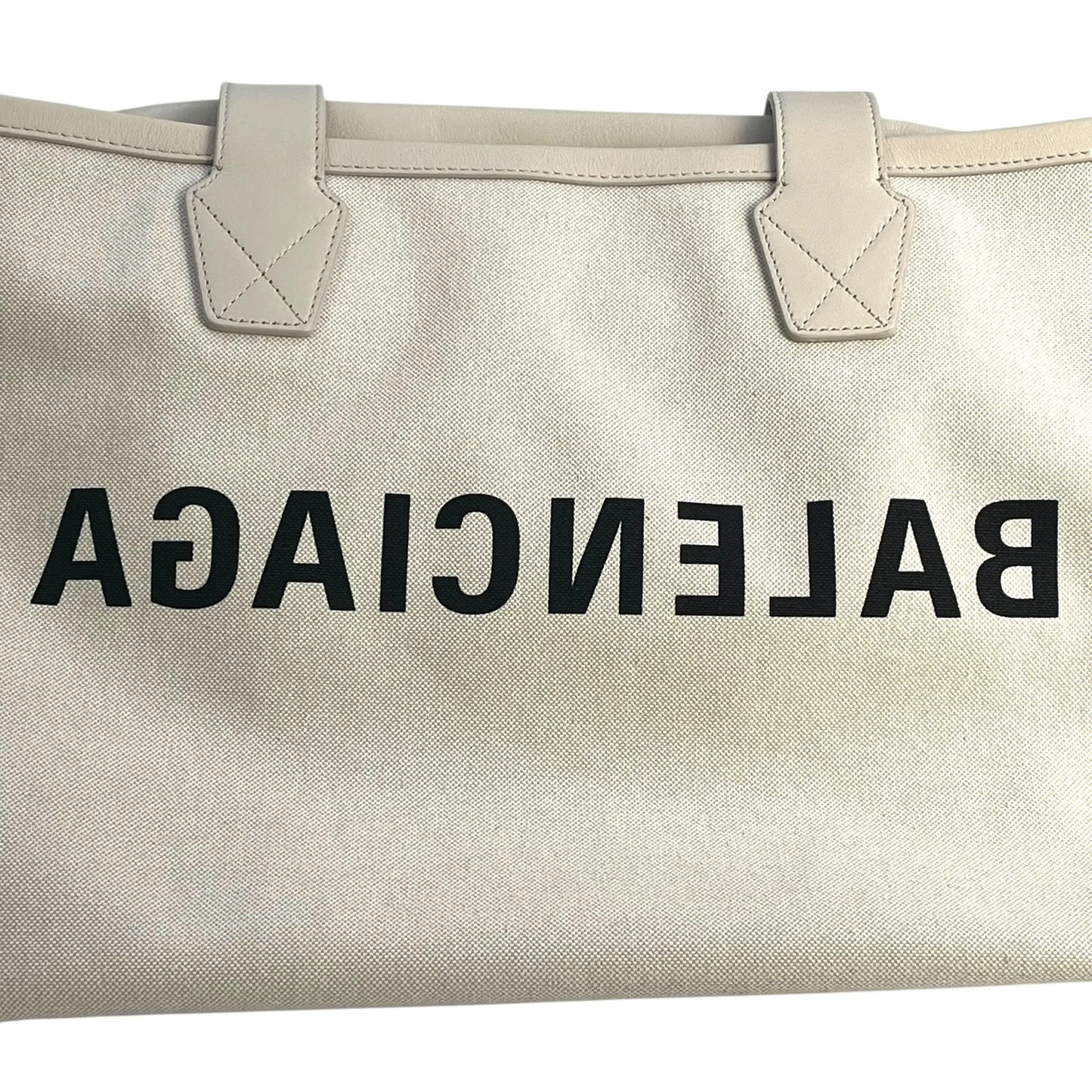 Balenciaga Jumbo Small Tote Bag - White