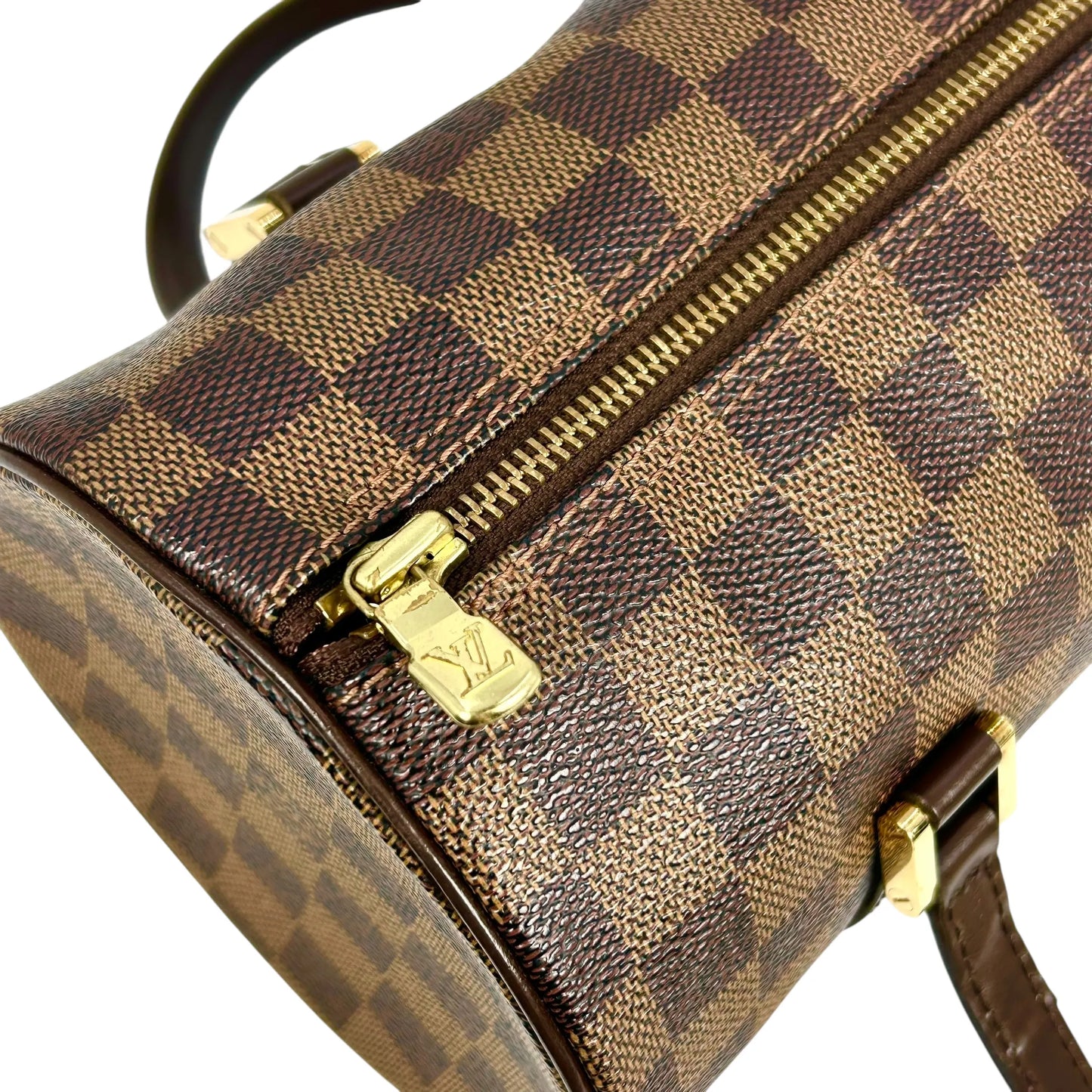 Louis Vuitton Damier Papillon Boston Hand Bag - Brown
