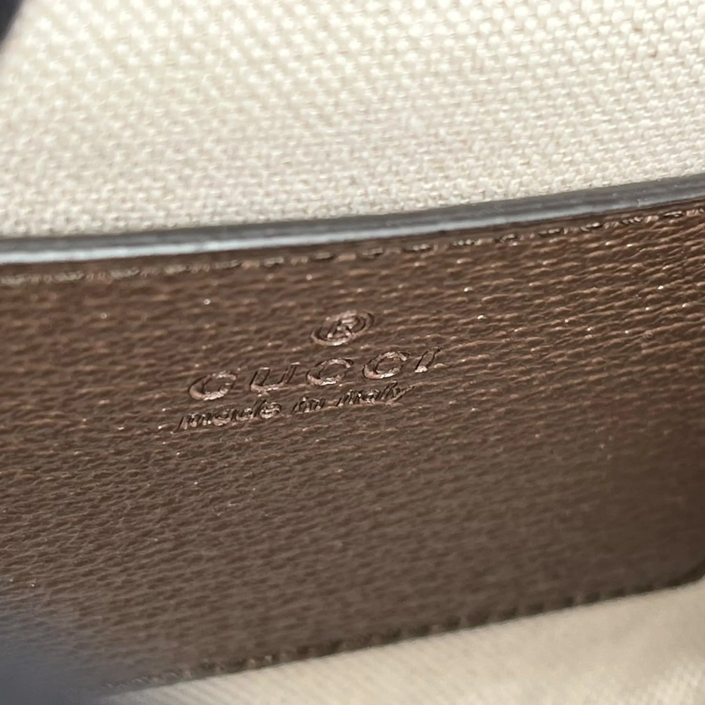 GUCCI Diana GG Bamboo Mini Hand Bag - Brown
