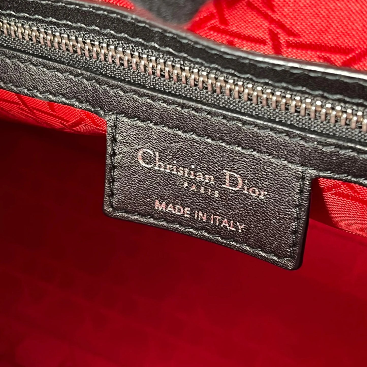 Dior Lady Dior Large Hand Bag - Black