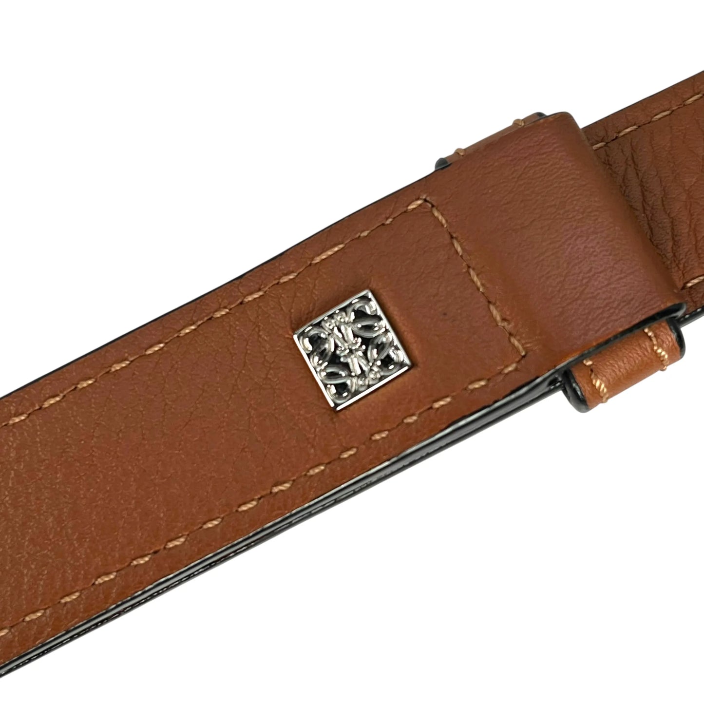 LOEWE Box Shoulder Bag Calfskin - Brown