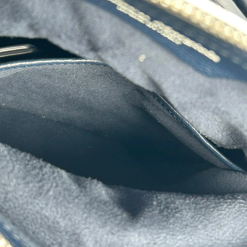 Margiela 5AC Leather Hand Bag Shoulder Bag - Navy