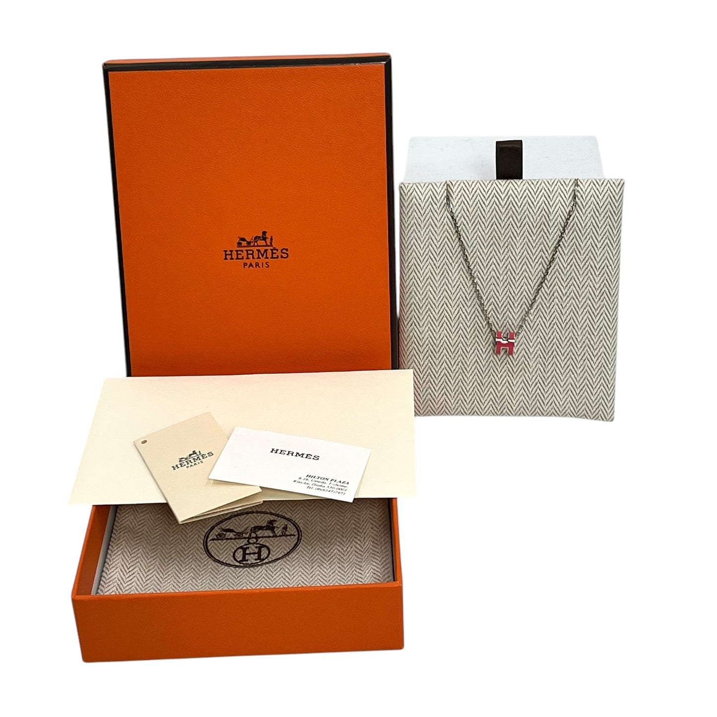 Hermès Mini Pop Pendant Pink