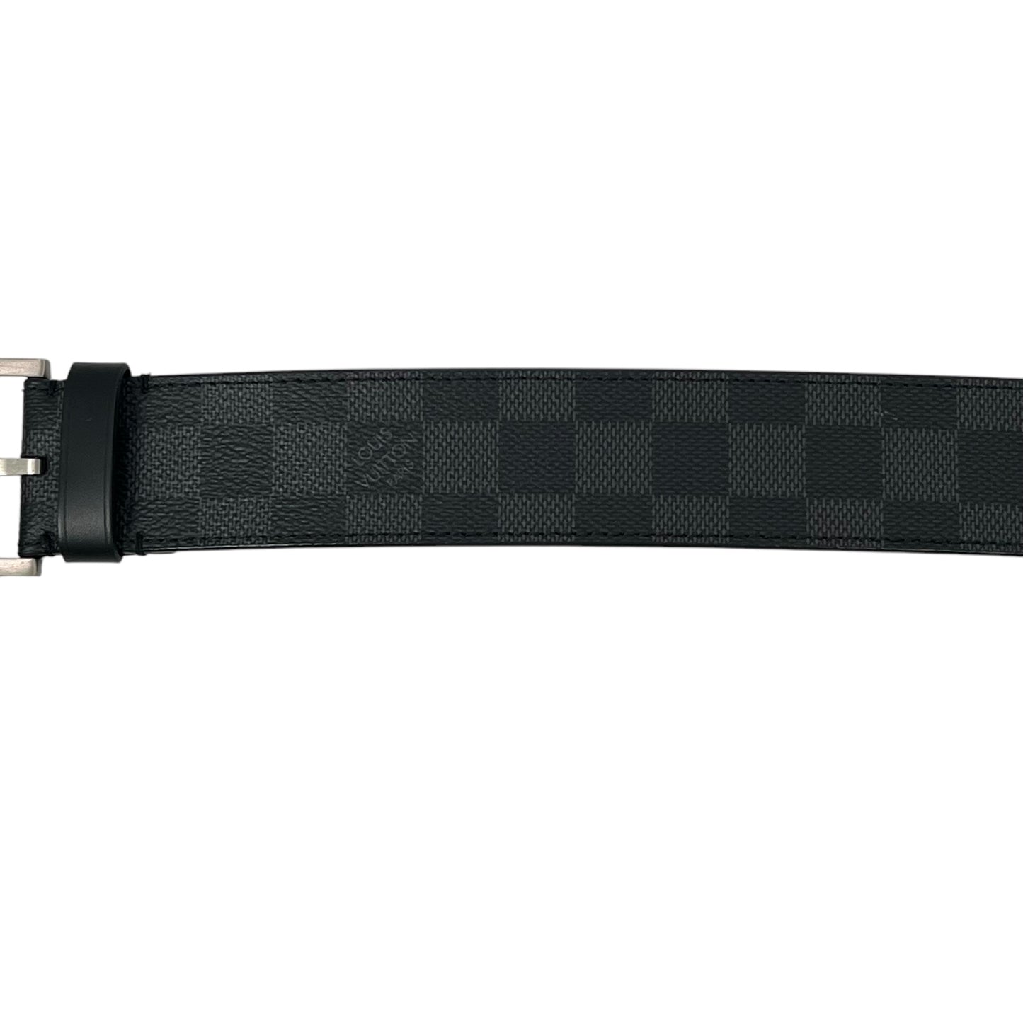 Louis Vuitton Initiales Damier Graphite Belt