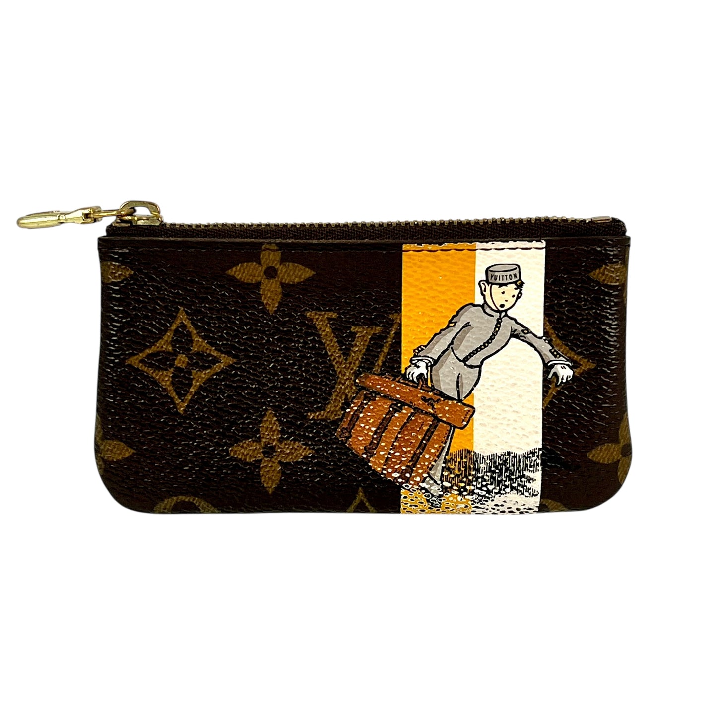 Louis Vuitton Pochette Cles Key ring coin case