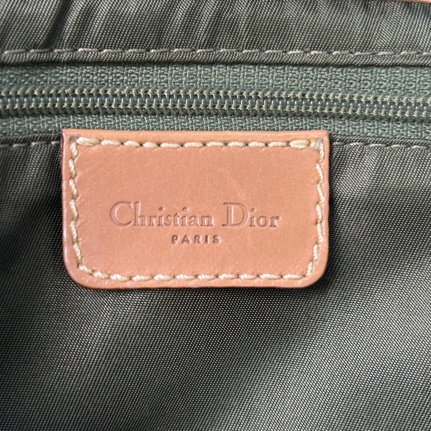 Dior Saddle Trotte canvas Shoulder Bag