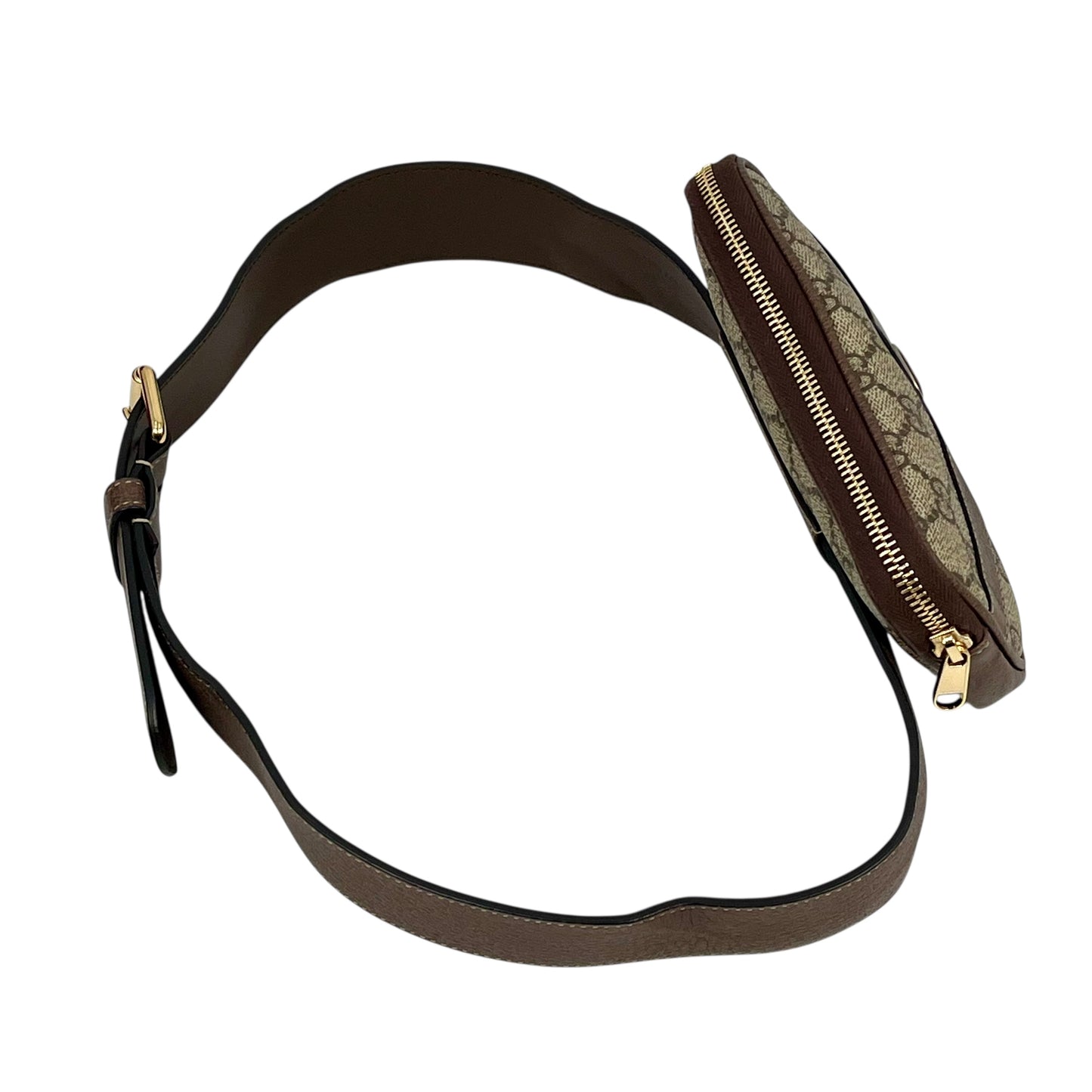 GUCCI GG Supreme Body Bag - Brown