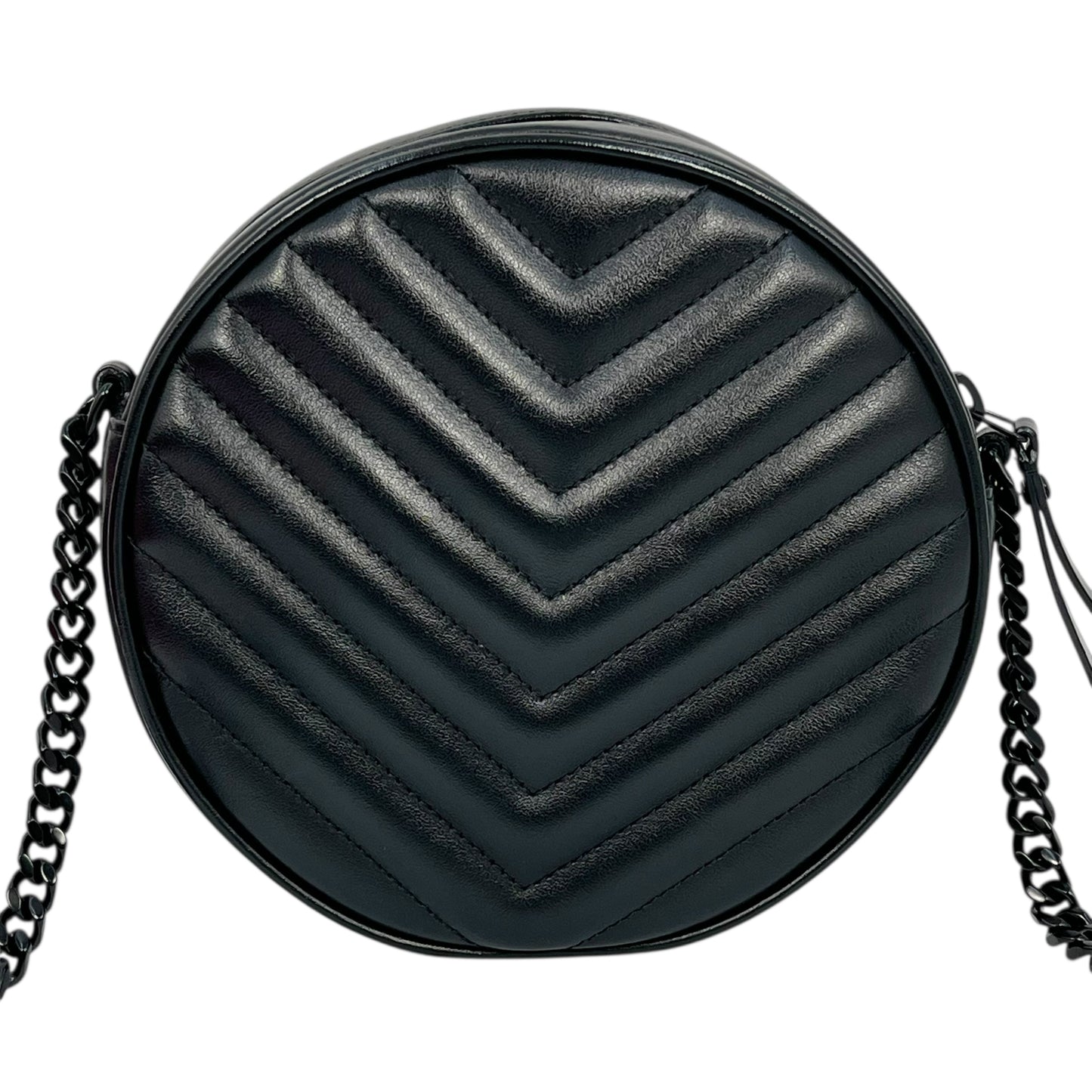 Saint Laurent Vinyle Mini Chain Shoulder Bag - Black
