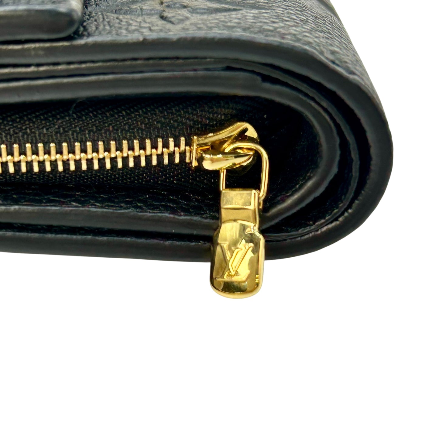 Louis Vuitton Monogram Empreinte Portefeuille Metis Conpact Wallet - Noir