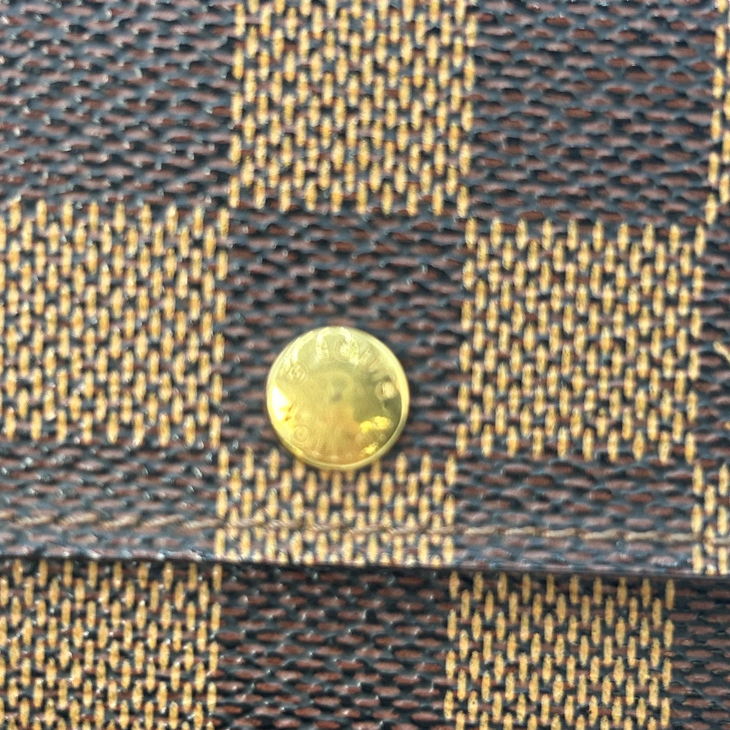 Louis Vuitton Damier Portemonnaie Plat Compact Wallet