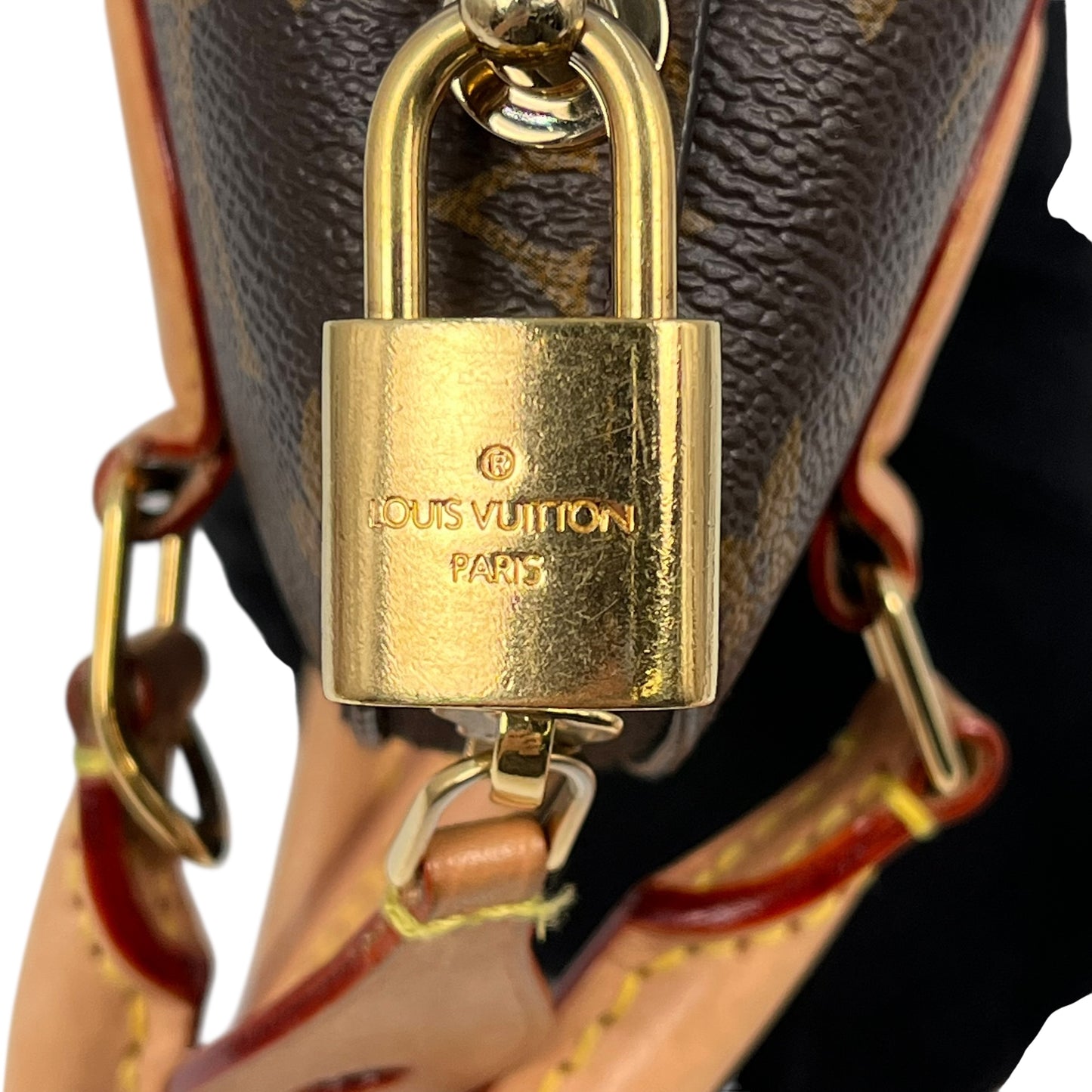 Louis Vuitton Monogram Lockit BB Hand Bag Shoulder Bag