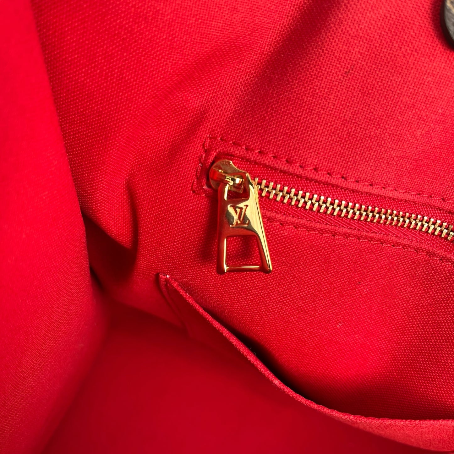 Louis Vuitton On The Go GM Brown Tote Bag