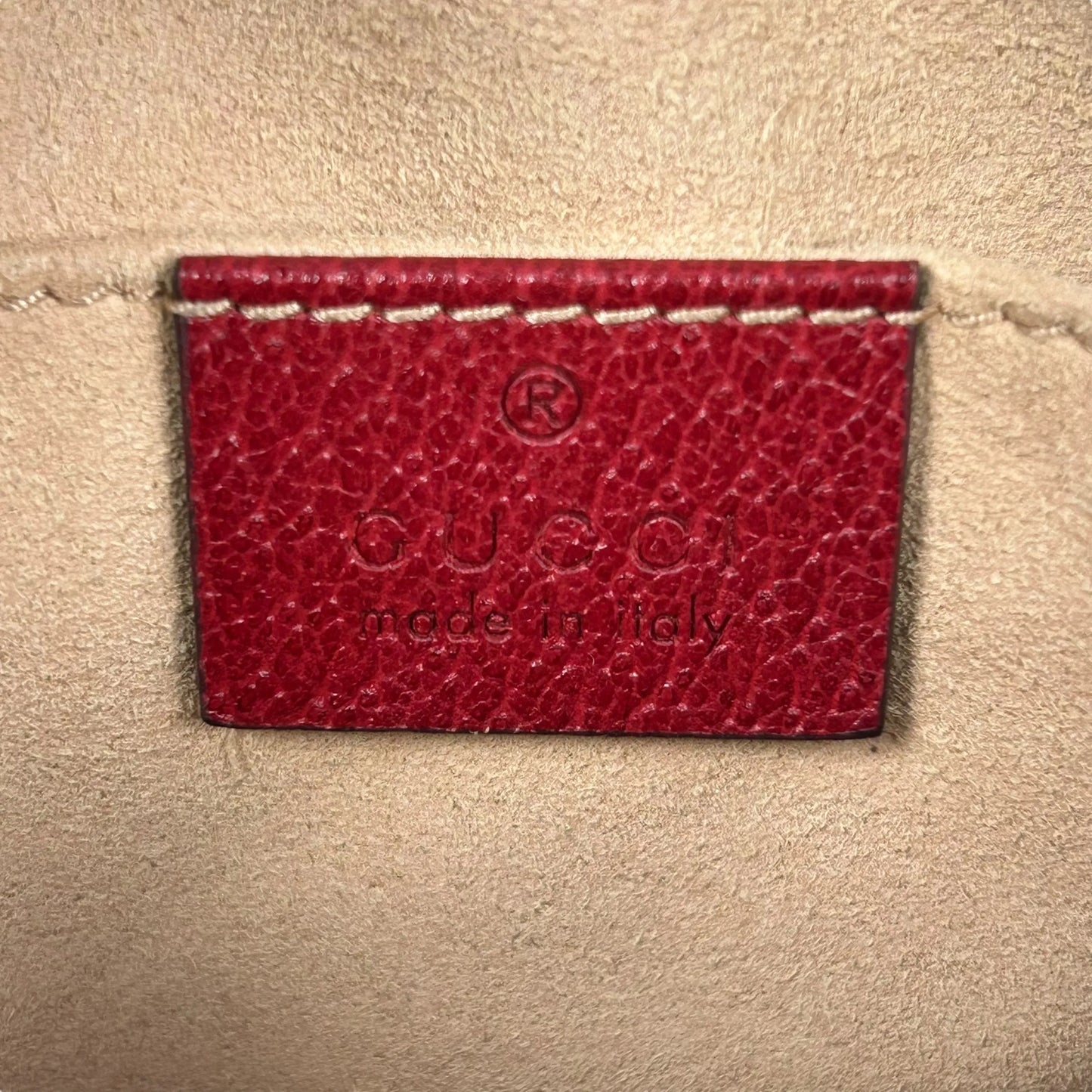 GUCCI GG Flora Ophidia Shoulder Bag - Red