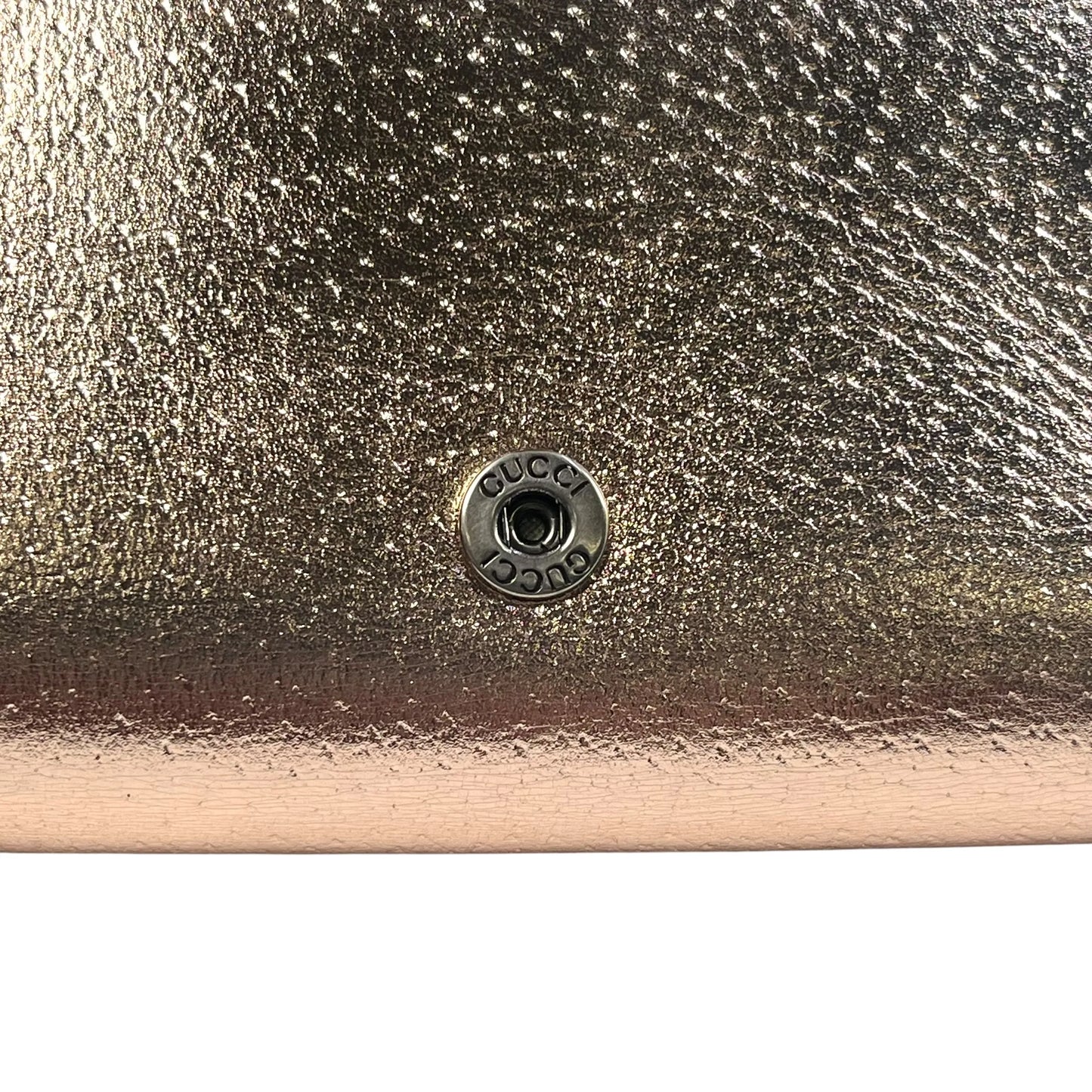 GUCCI Dionysus Compact Wallet - Pink Gold