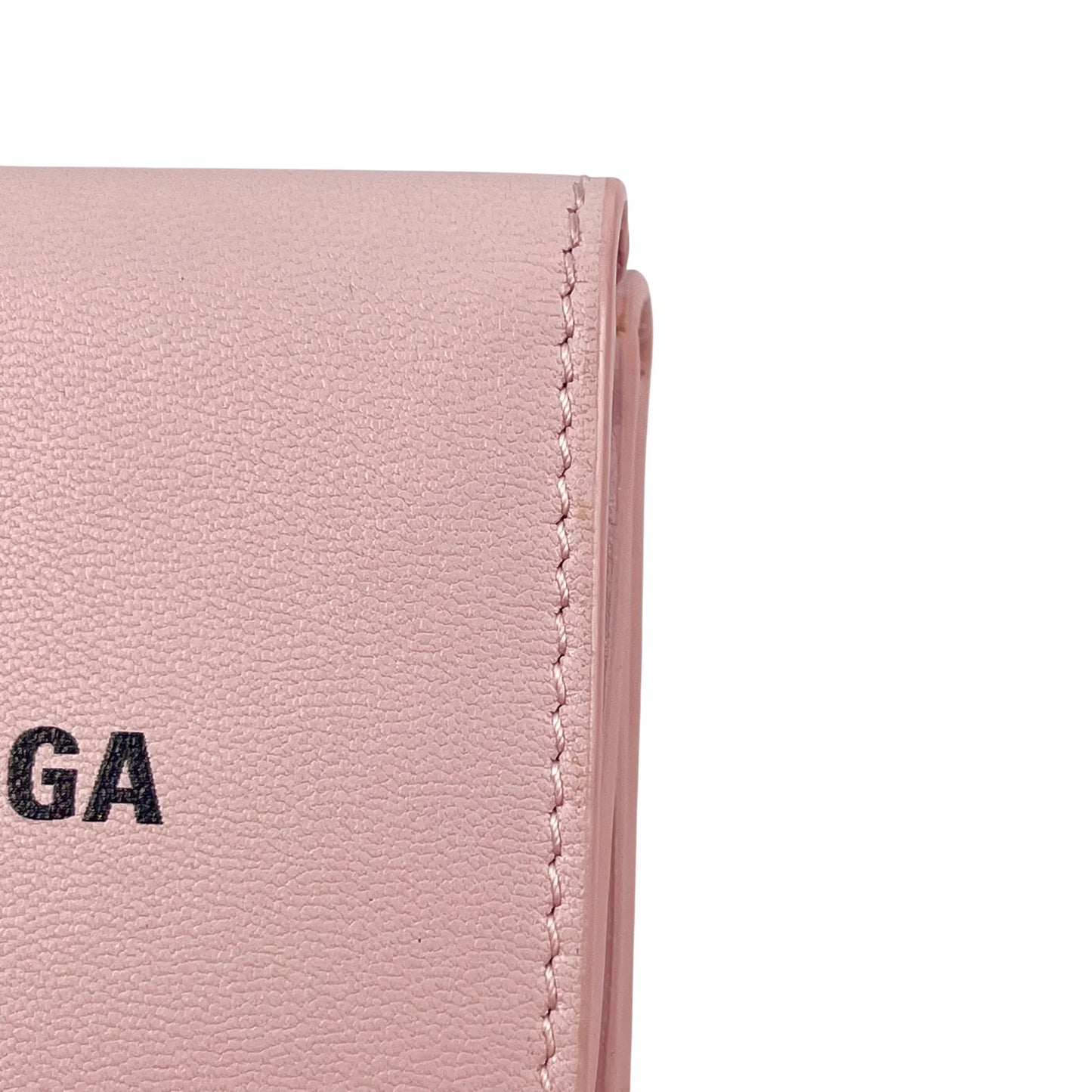 BALENCIAGA Mini Compact Wallet - Pink