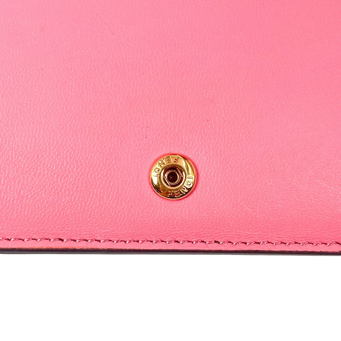 FENDI Card Case Wallet - Pink
