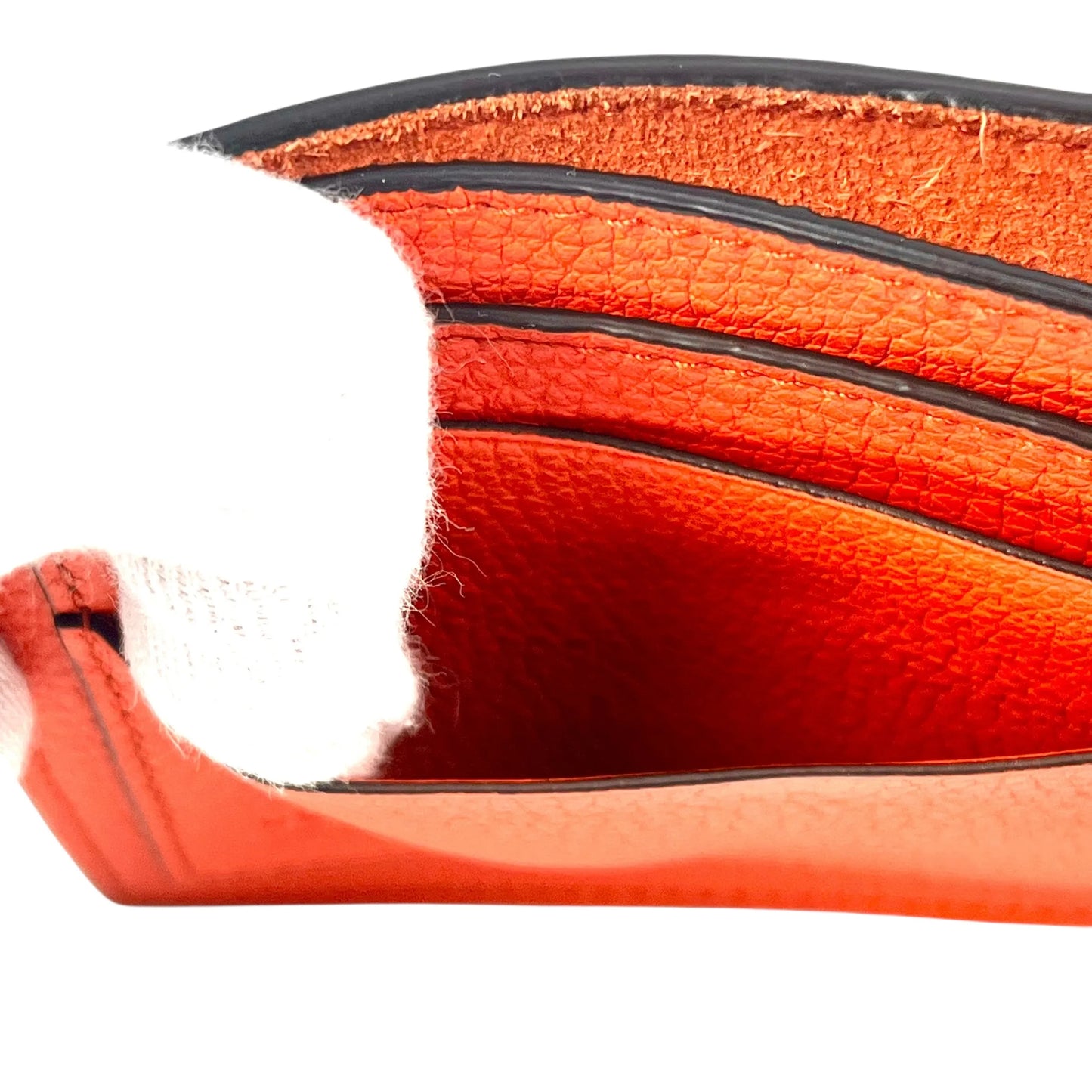 GUCCI GG Logo Embossed Compact Wallet - Orange