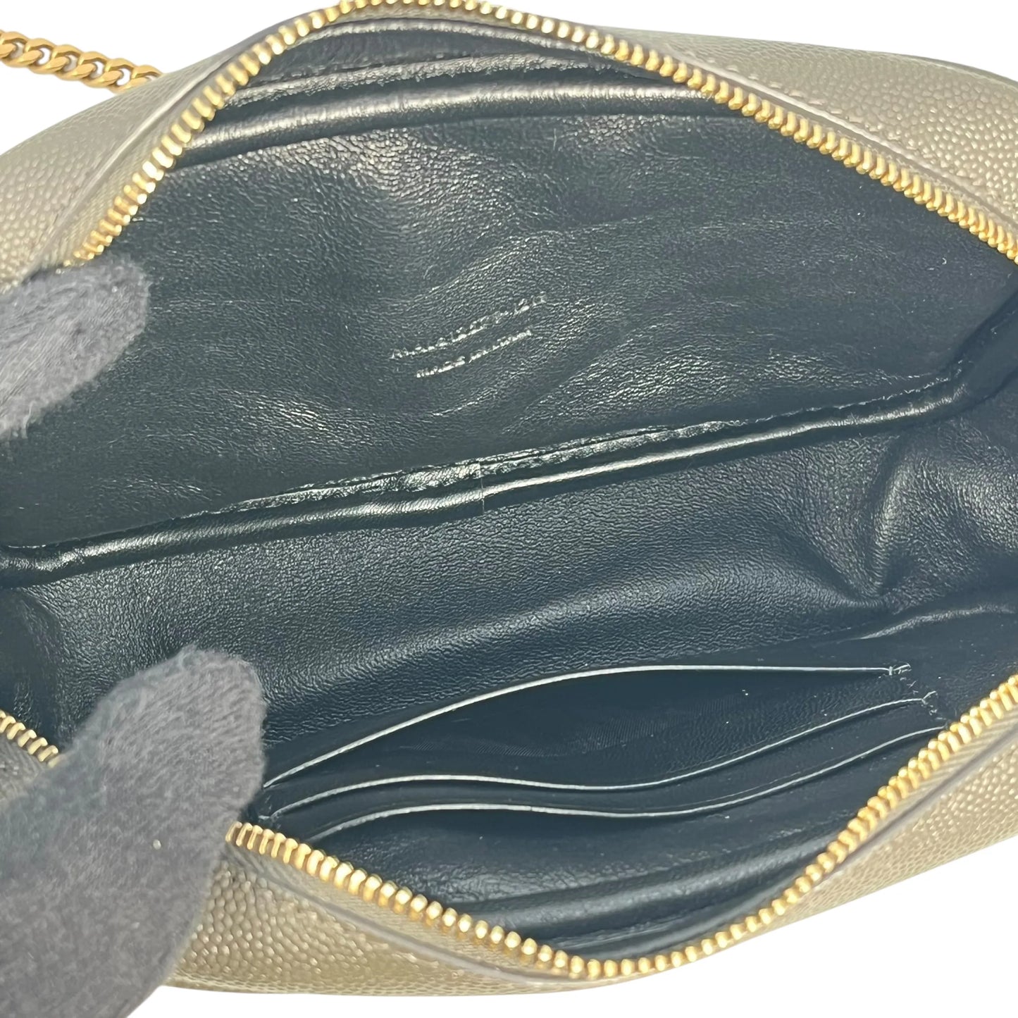 Saint Laurent Lou Mini Shoulder Bag - Darkgray