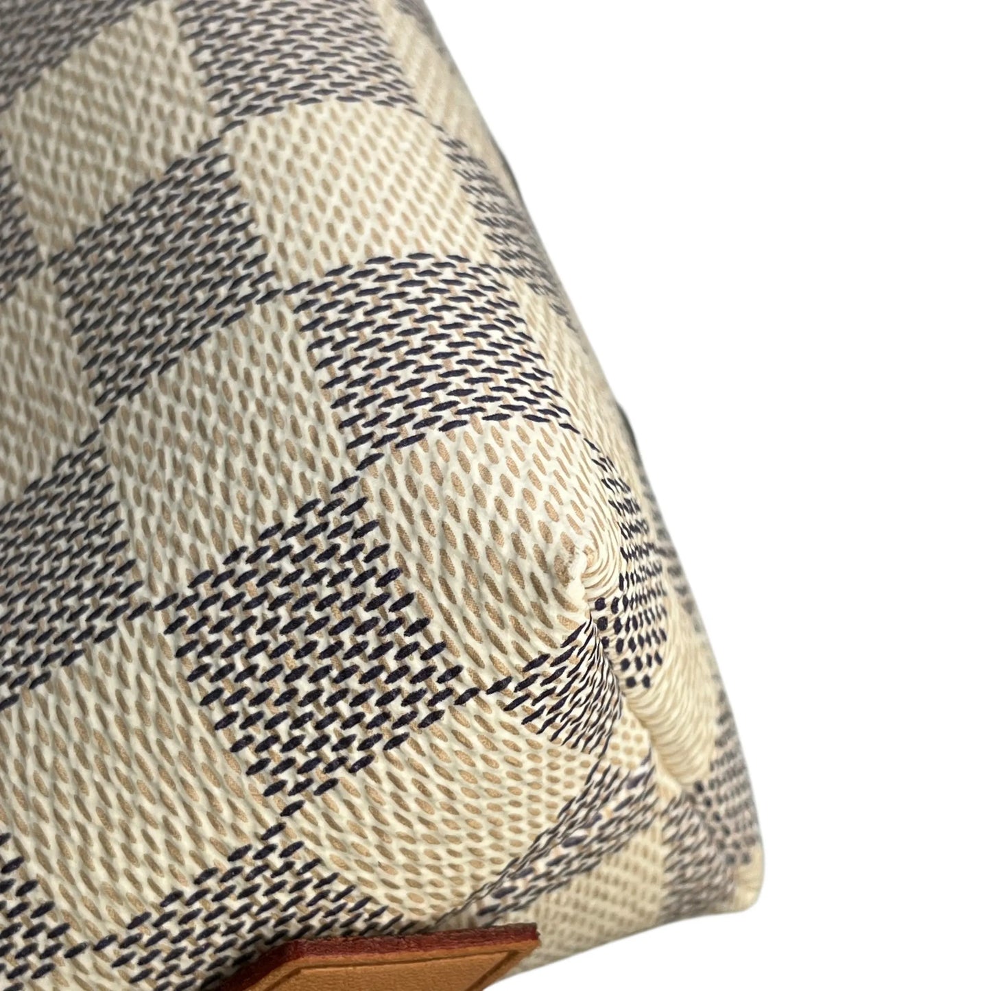 Louis Vuitton Damier Azur Pochette Cosmetic Pouch - White
