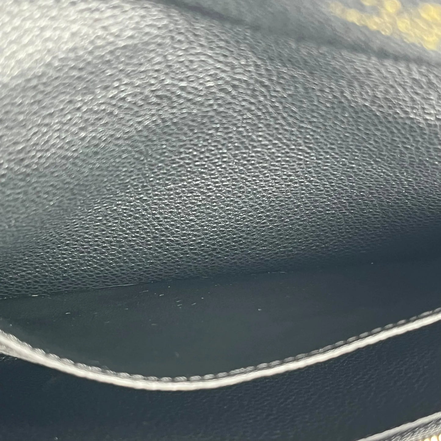 Louis Vuitton Empreinte Pochette Saint Germain Chain Shoulder Wallet - Black