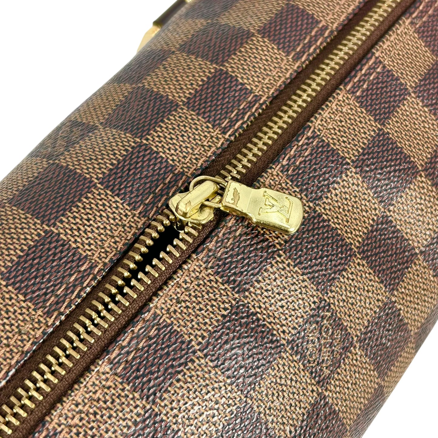 Louis Vuitton Damier Papillon Boston Hand Bag - Brown