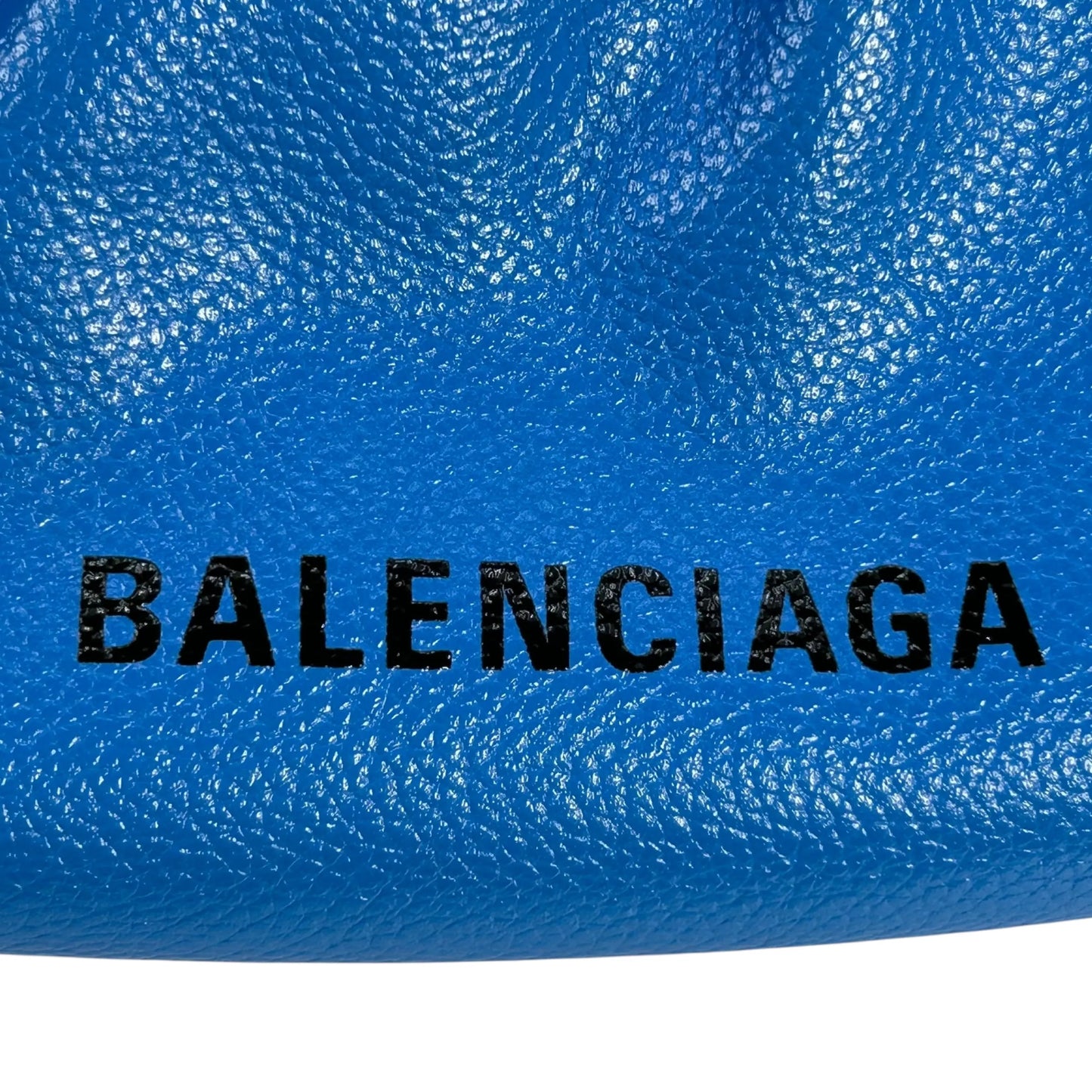 BALENCIAGA Cloud Shoulder Bag - Blue
