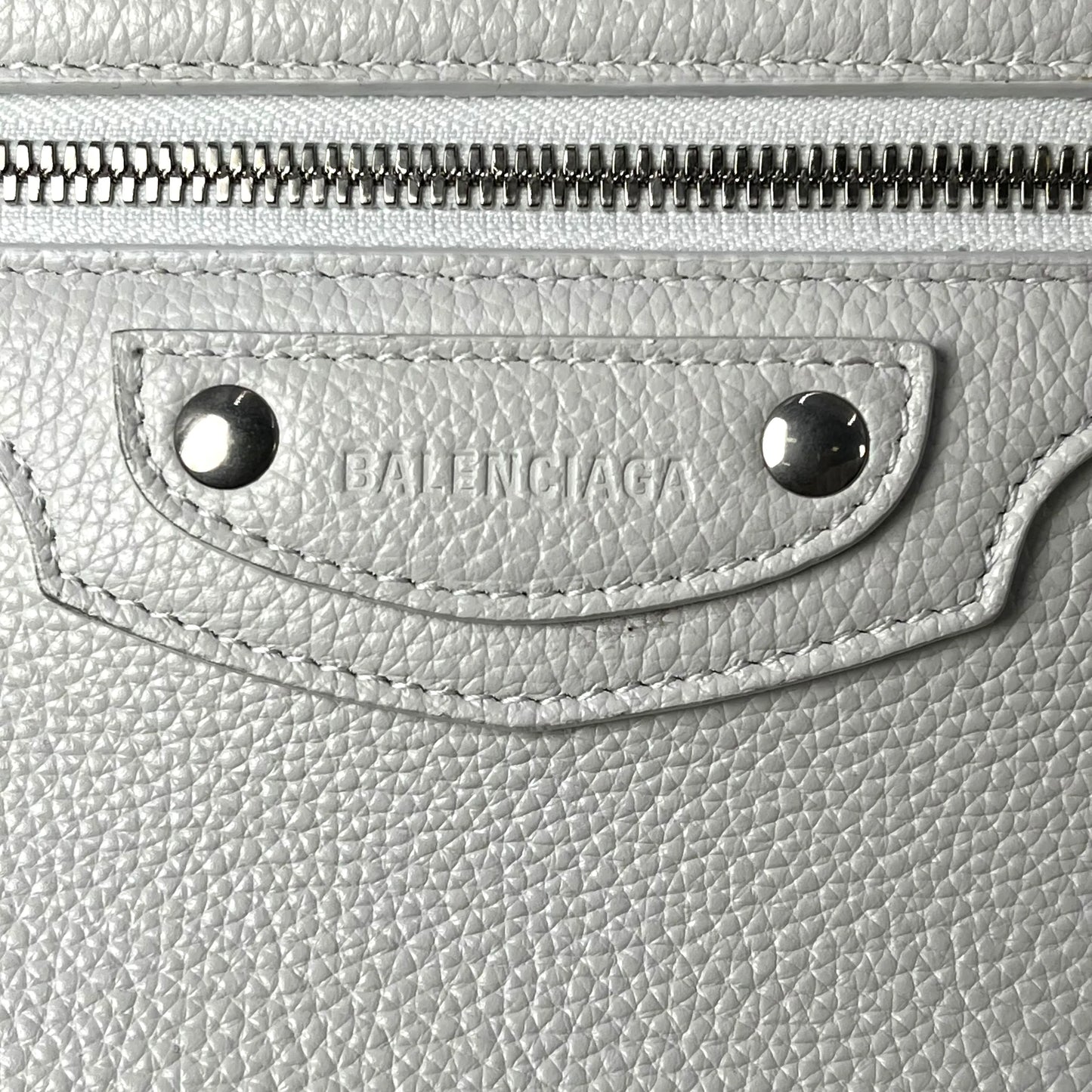 Balenciaga Neo Classic City Hand Bag - White