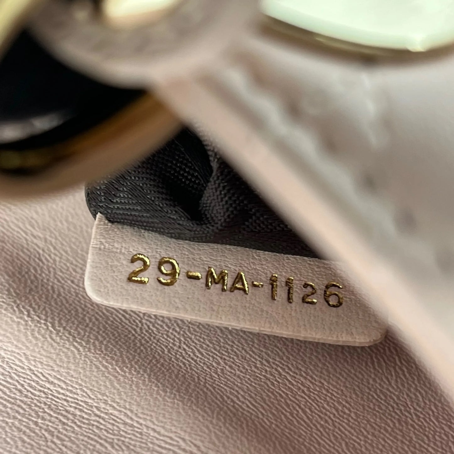 Dior Small Lady Dior My ABCDior Leather Hand Bag - Pink