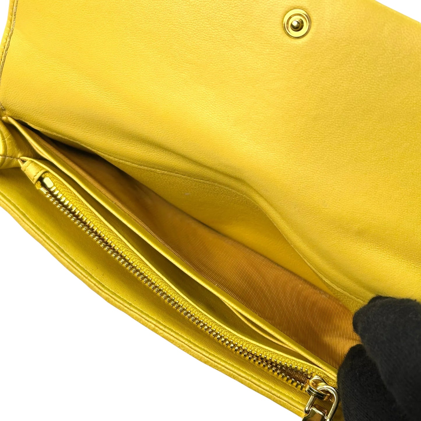 MIUMIU Materasse Long Wallet - Yellow