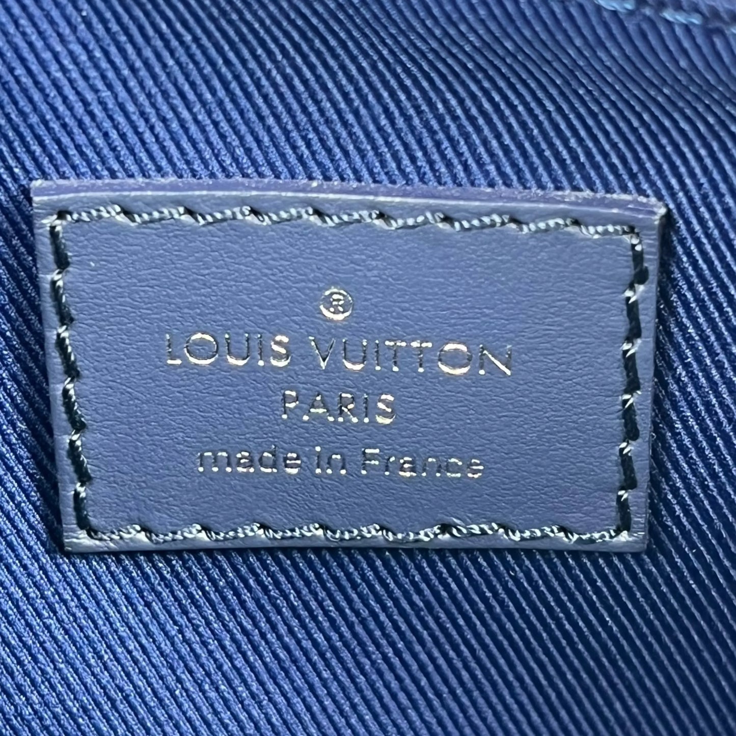 Louis Vuitton Monogram Watercolor Keepall XS Shoulder Bag Mini Bag - White × Blue