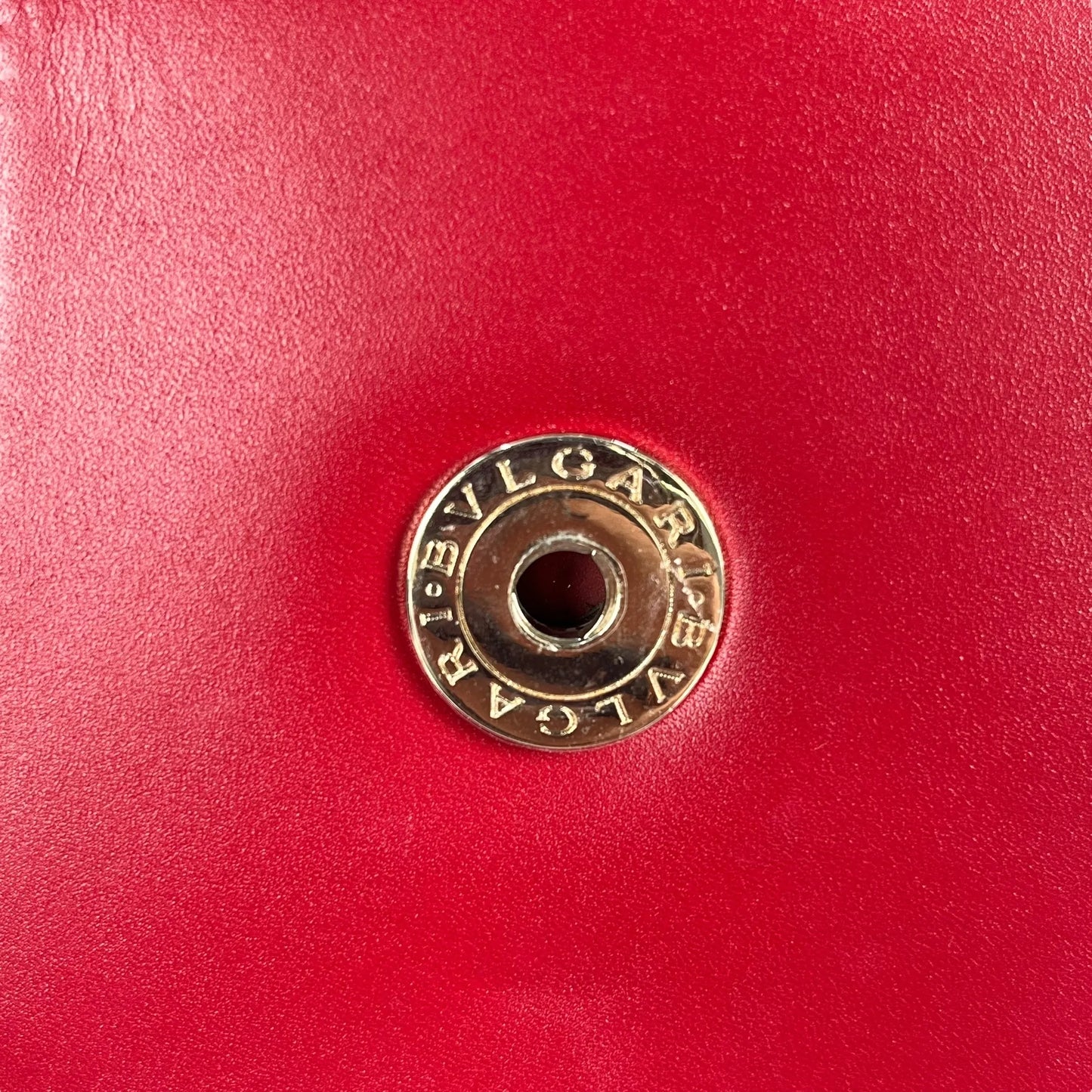 BVLGARI Serpenti Forever Crossbody Bag Chain Shouder Bag - Red