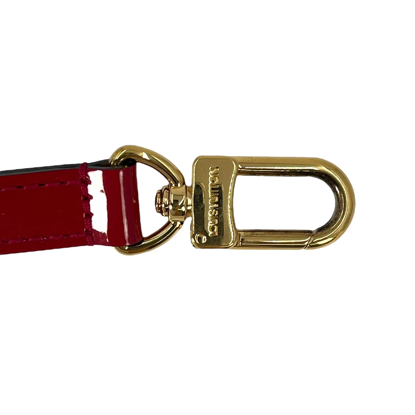 LOUIS VUITTON Vernis Shoulder Strap - Red