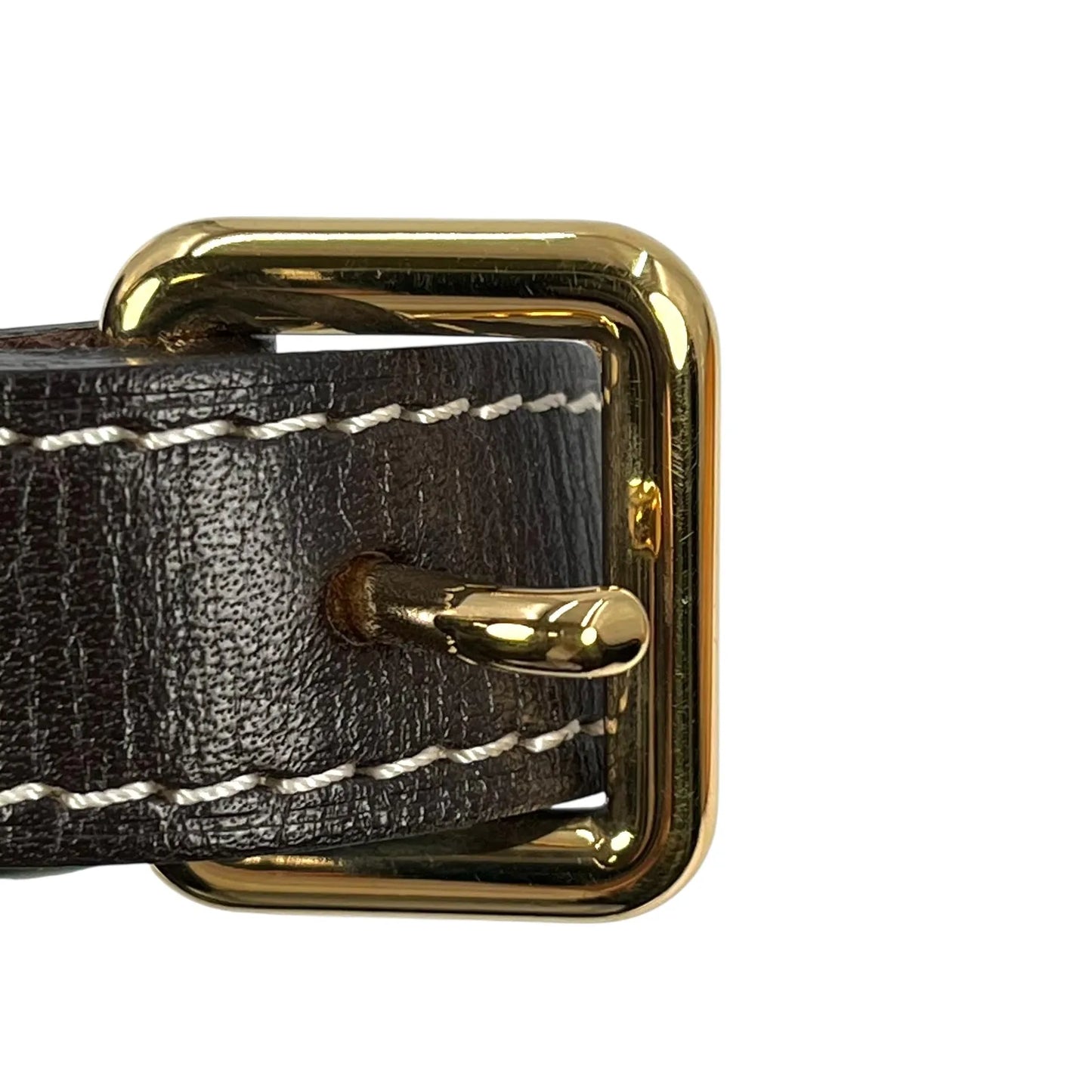 LOUIS VUITTON Leather Shoulder Strap - Darkbrown