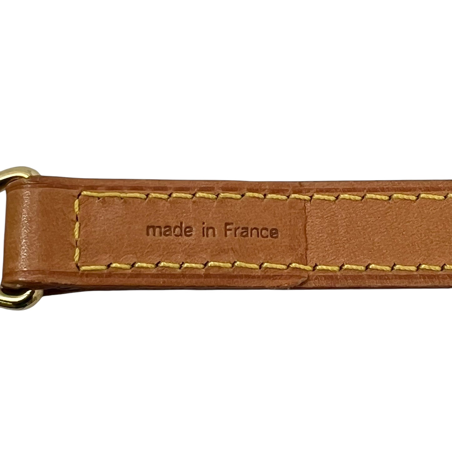 Louis Vuitton Brown Cowhide Leather Strap