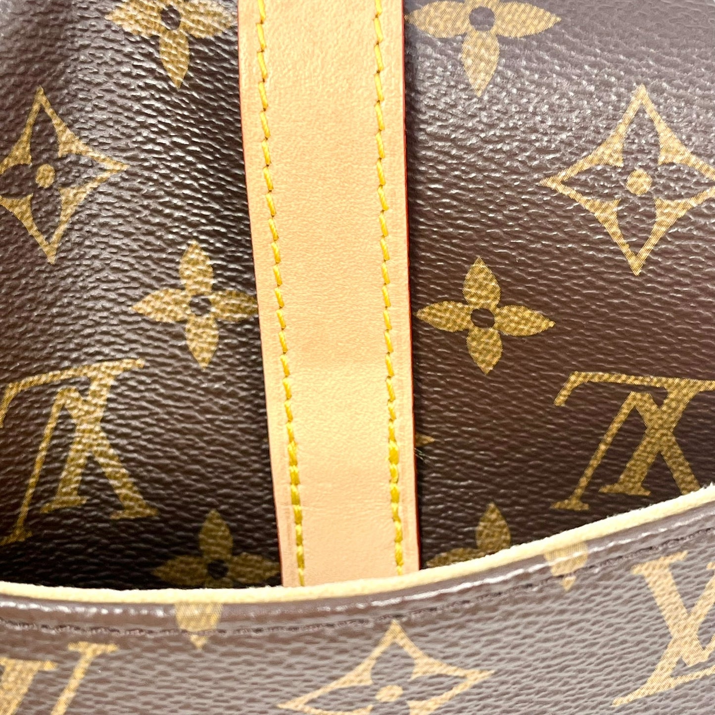 Louis Vuitton Monogram Saumur BB 2way Hand Bag -Brown