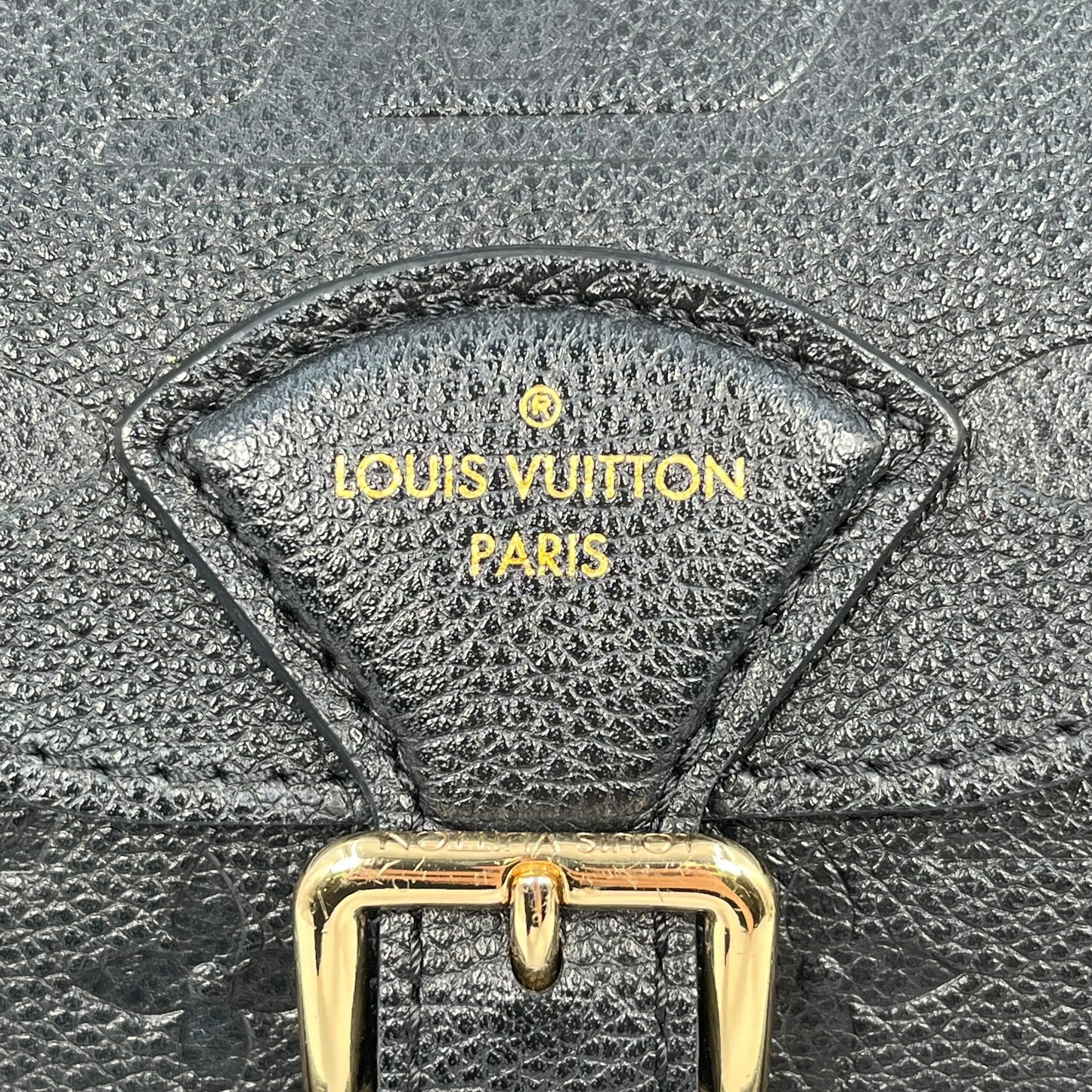 Louis Vuitton Monogram Empreinte Backpack - Black
