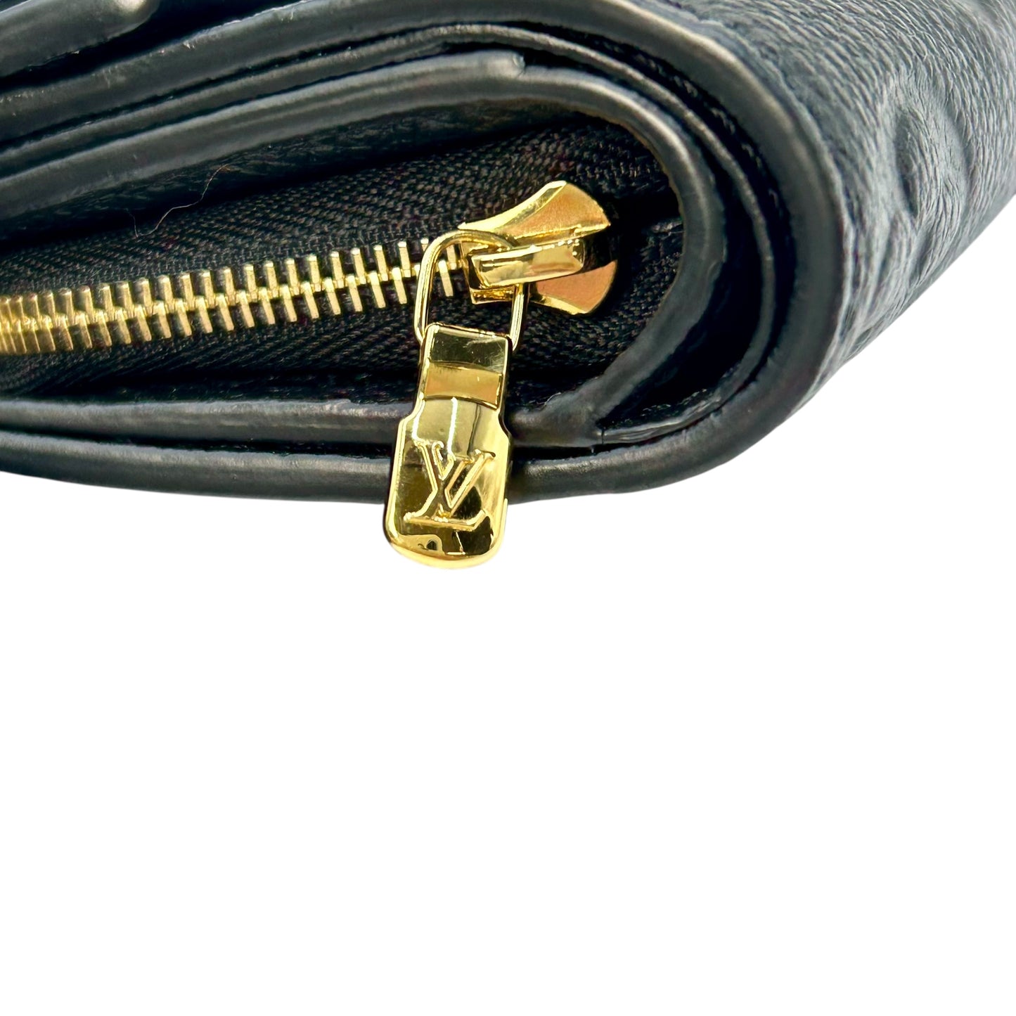 Louis Vuitton Monogram Empreinte Portefeuille Metis Conpact Wallet - Noir