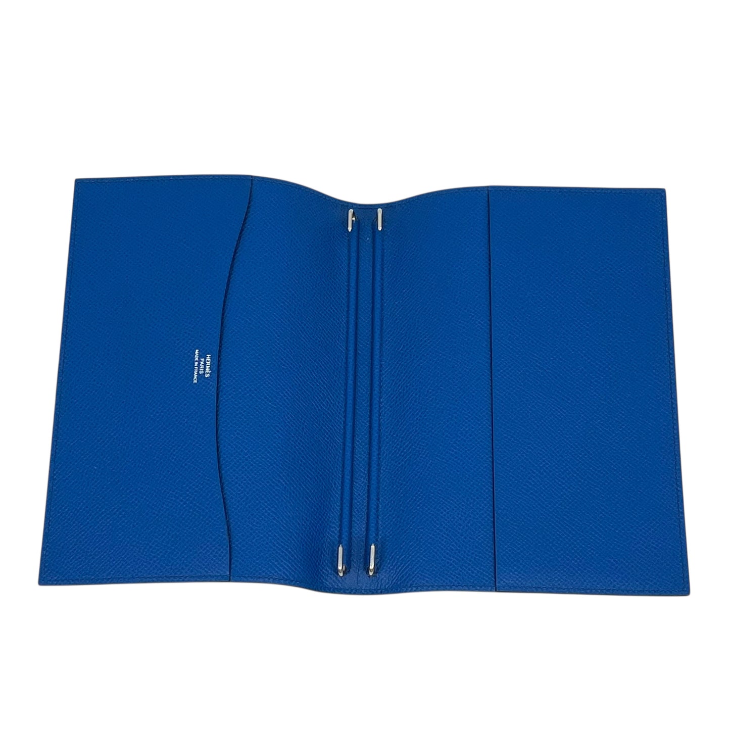 Hermès Globe Trotter Agenda Case Book Case- Blue