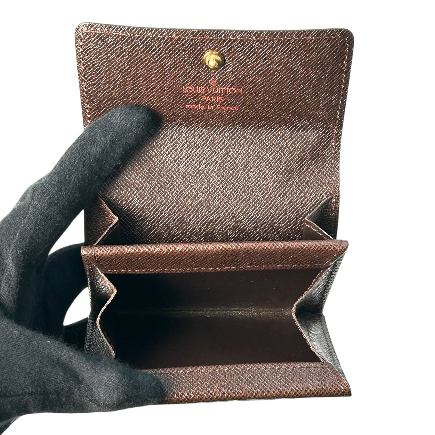 Louis Vuitton Damier Portemonnaie Plat Compact Wallet