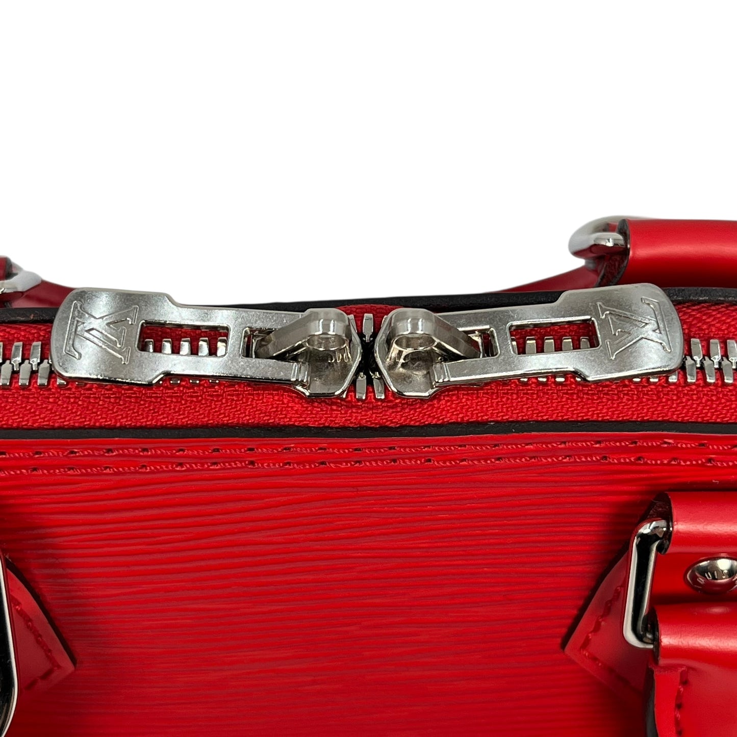 Louis Vuitton Epi Alma BB Hand Bag - Red