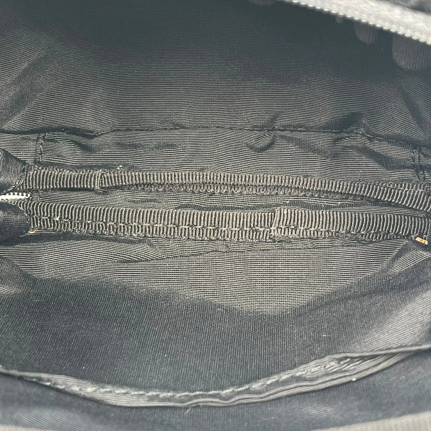 GUCCI GG Canvas Shoulder Pouch Mini Bag - Black