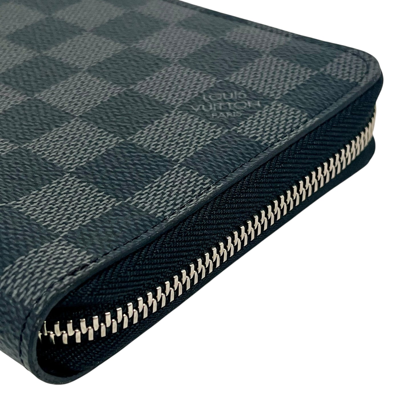 Louis Vuitton Damier Gra Phite Zippy Organizer Long Wallet - Black - CA0148