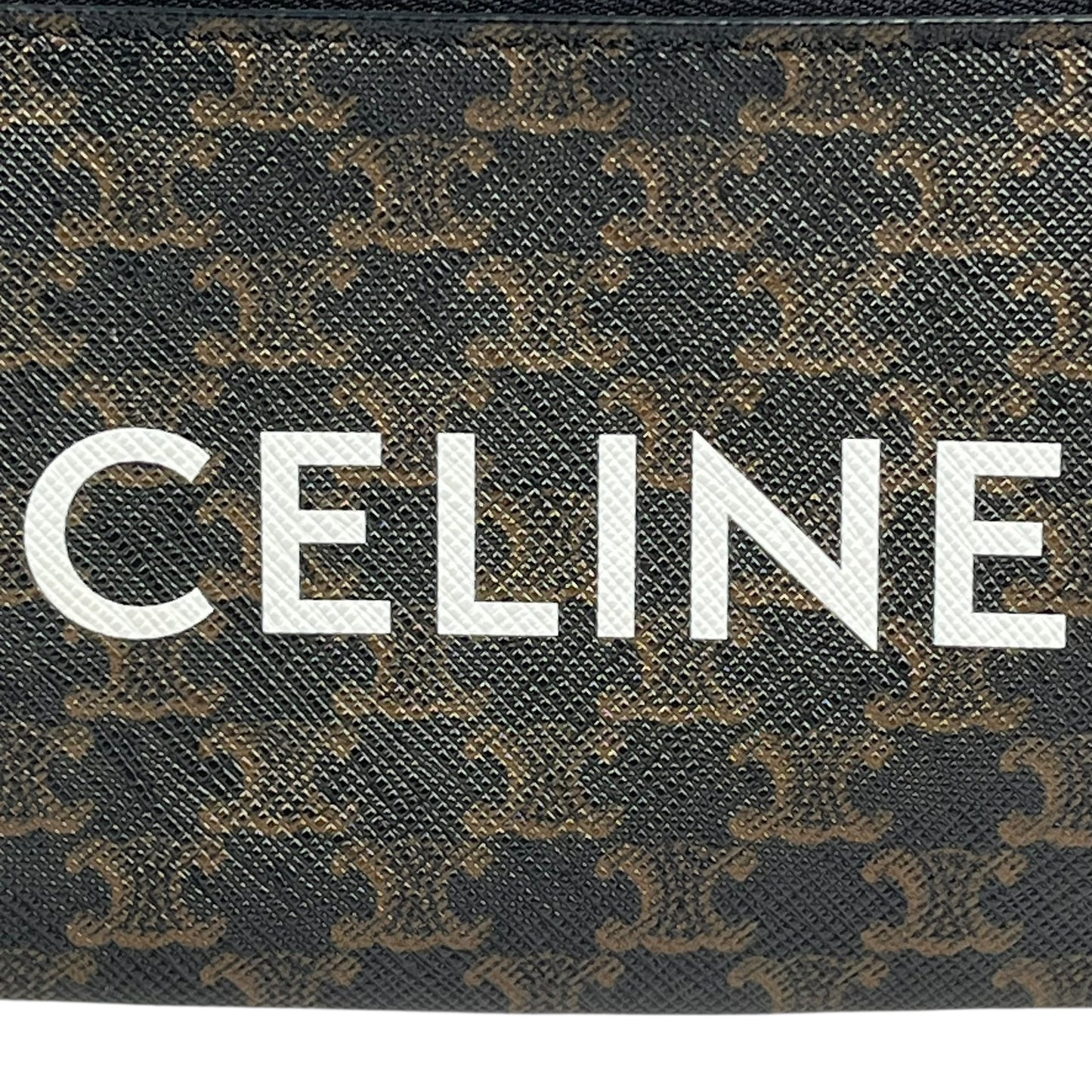 CELINE Triomphe Logo Coin Purse